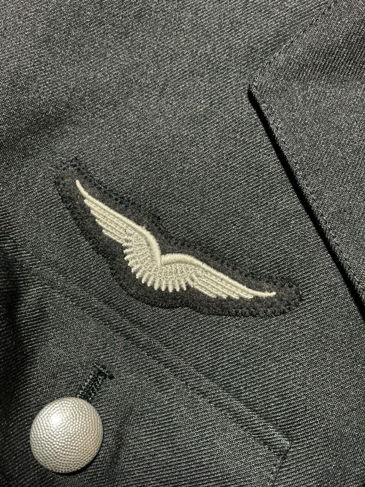 Vintage Vintage German Air Force Officer Uniform Wool Jacket Coat Size US XS / EU 42 / 0 - 8 Thumbnail