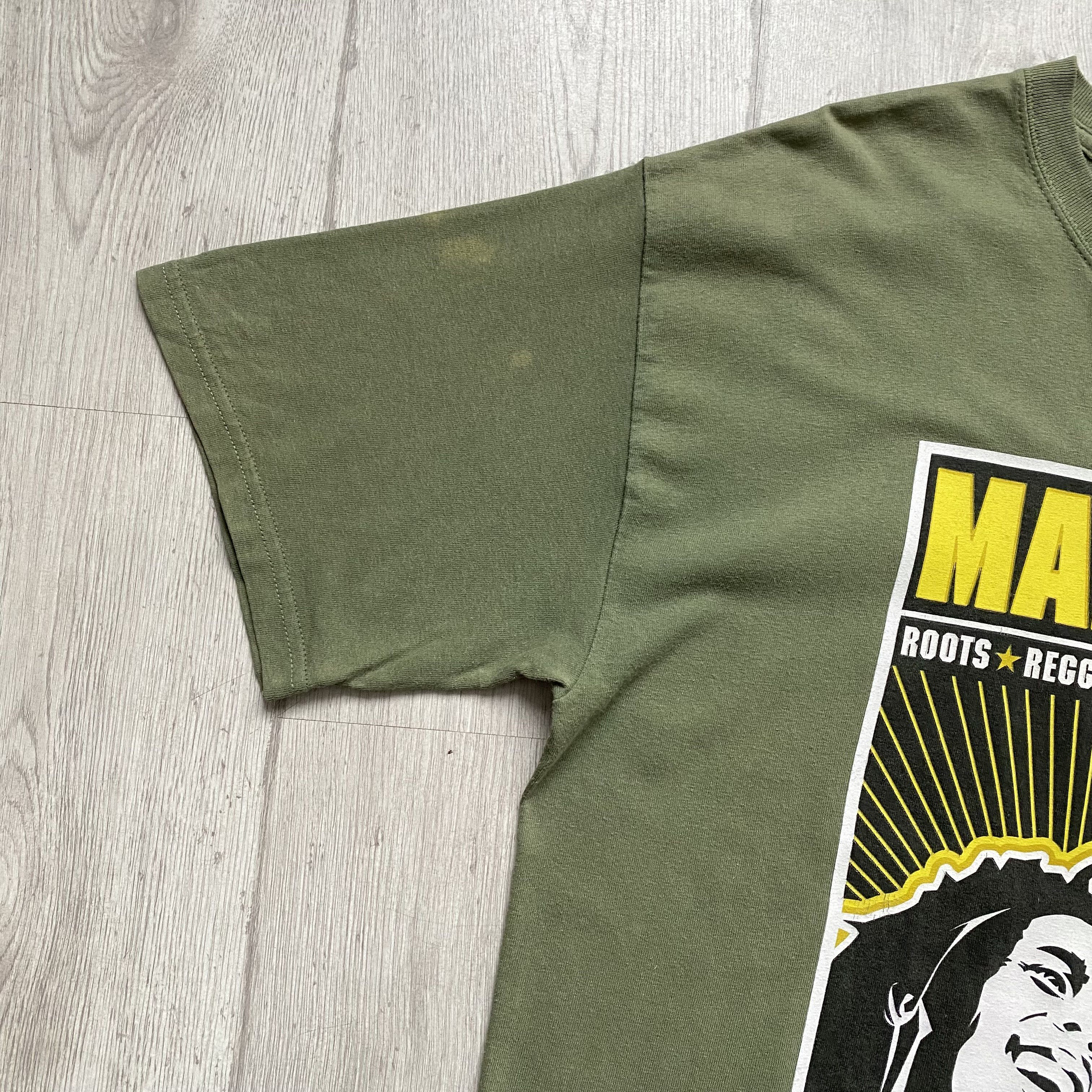 Bob Marley Vintage BOB MARLEY Faded tee licensed Zion y2k Rastafarian Size US L / EU 52-54 / 3 - 7 Thumbnail