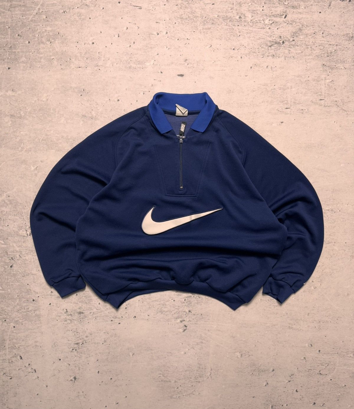 Nike × Vintage NIKE VINTAGE CENTER LOGO OVERSIZE BOXY SWEATSHIRT Size US M / EU 48-50 / 2 - 1 Thumbnail