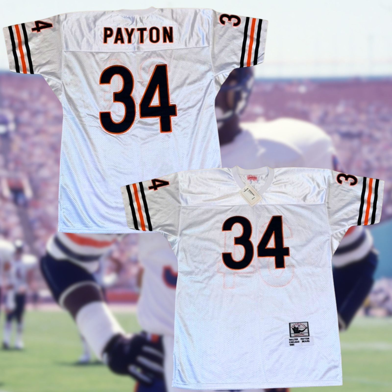 Mitchell & Ness Chicago Bears Walter Payton Mitchell & Ness '85 Jersey Sz 56 Size US XXL / EU 58 / 5 - 10 Thumbnail