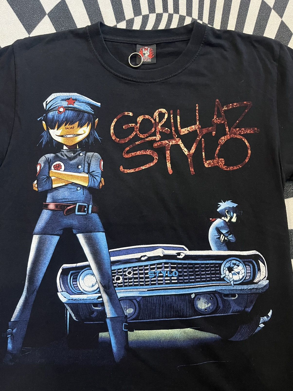 Band Tees Vintage GORILLAZ STYLO 00’s Band Tshirt Size US M / EU 48-50 / 2 - 6 Thumbnail