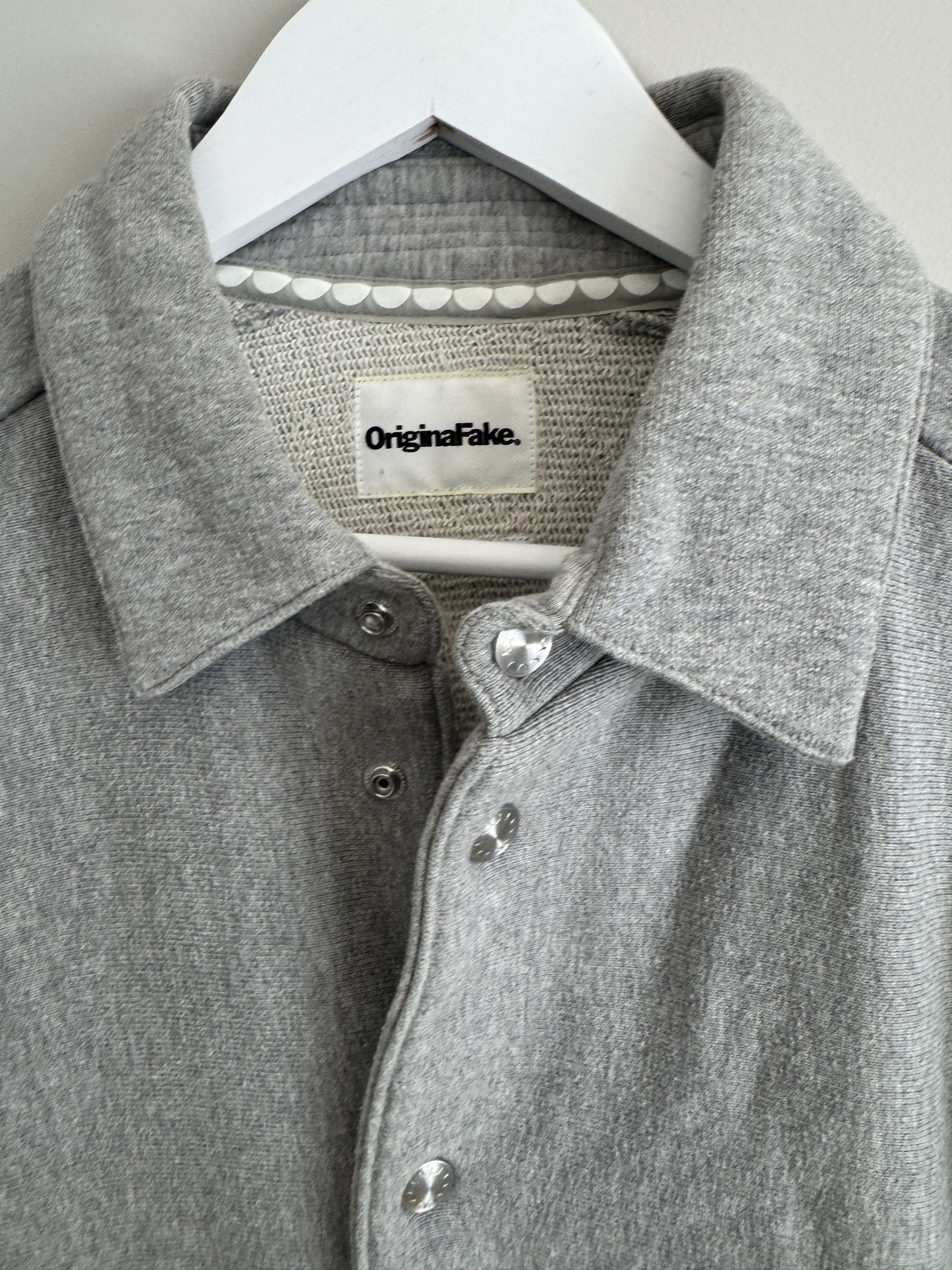 Kaws KAWS ORIGINAL FAKE RAGLAN SWEATSHIRT SNAP JACKET SZ 3 GRAY Size US L / EU 52-54 / 3 - 2 Thumbnail