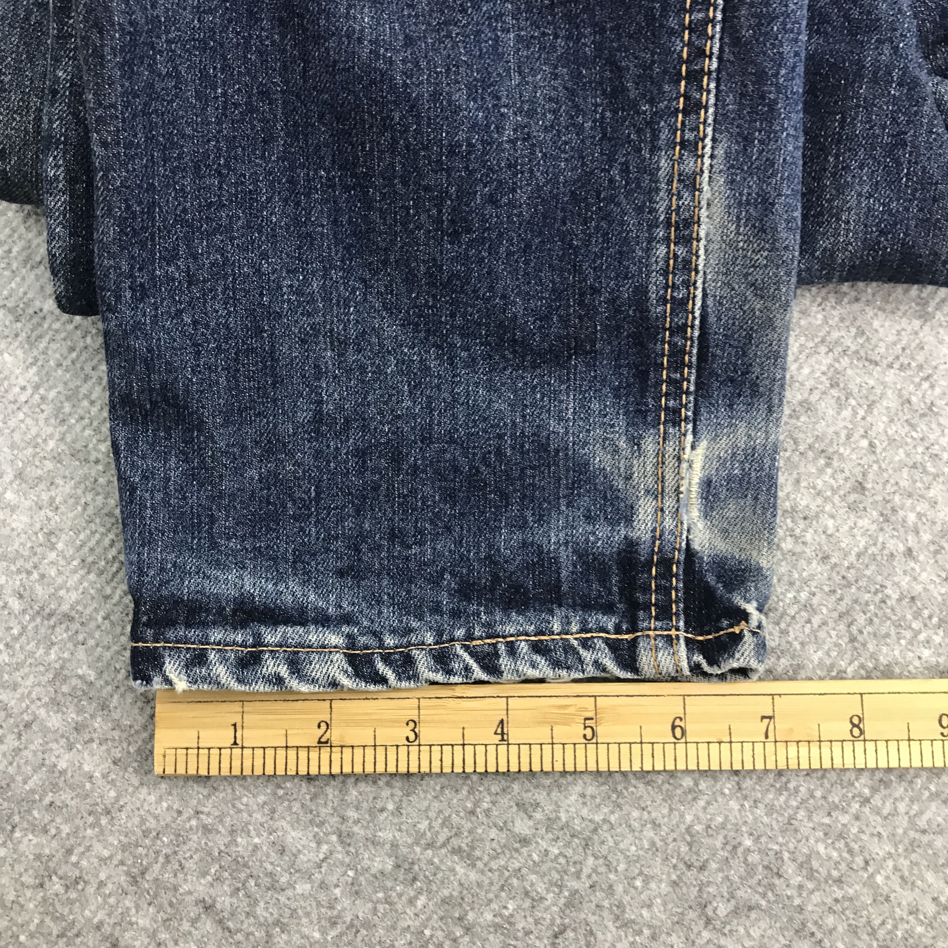 Edwin × Japanese Brand Rare Edwin Japan ifsixwasnine style Faded Denim pants Size US 30 / EU 46 - 11 Thumbnail