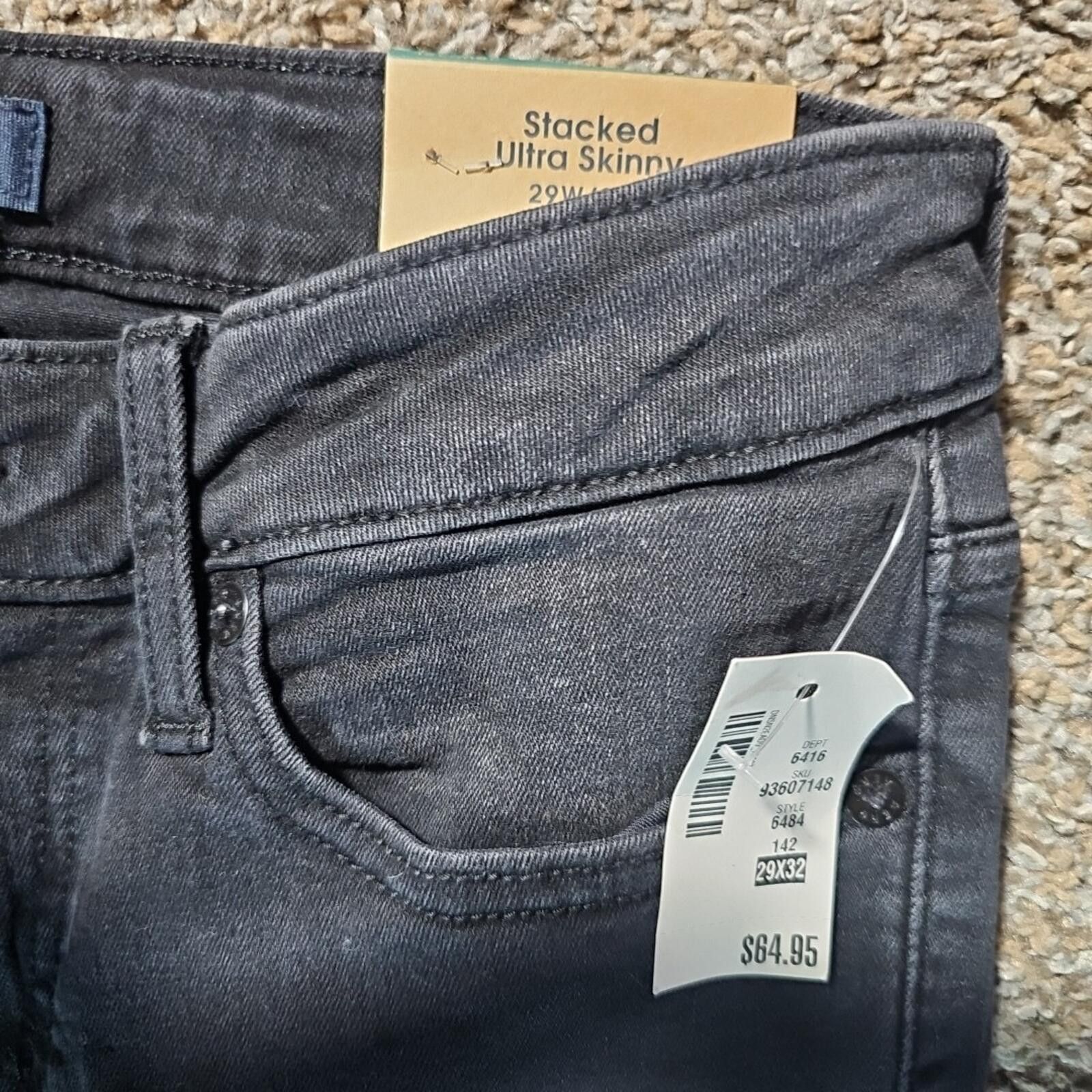 Aeropostale Aeropostale Stacked UltraSkinny NWT 29W/32L SEE MEASUREMENTS Size 29" - 4 Thumbnail