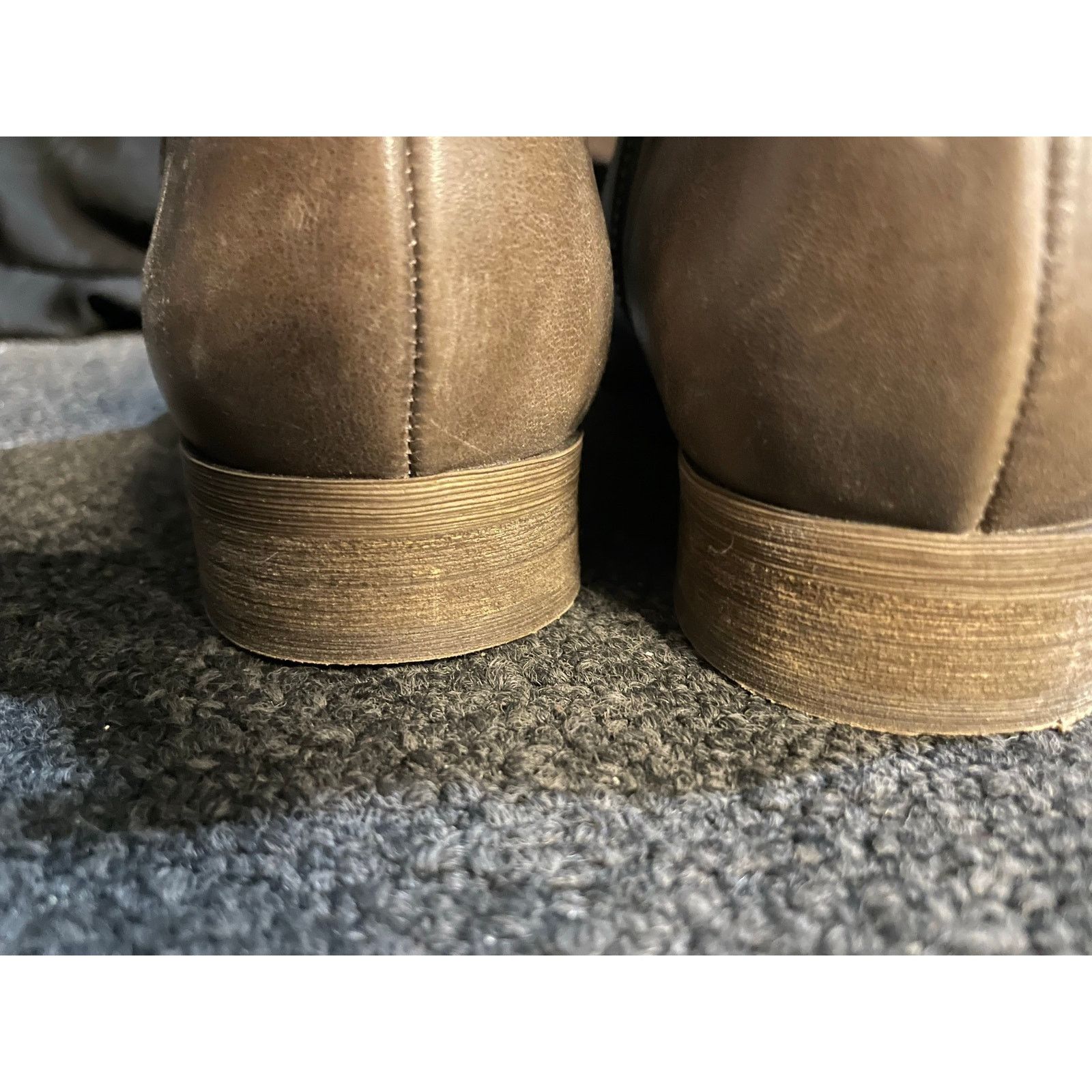 Franco Sarto Franco Sarto Keegan Ankle Boots Gray Double Zipper Women Size US 7.5 / IT 37.5 - 9 Thumbnail