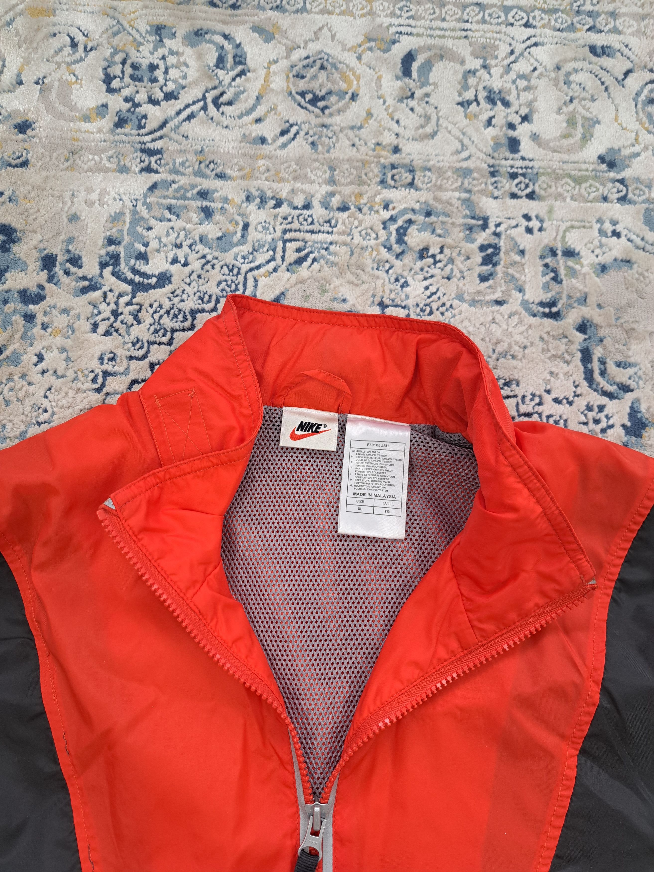 Nike VTG 90s Nike Reflective Nylon Track Suit Techno Rave Neon Size US XL / EU 56 / 4 - 9 Thumbnail