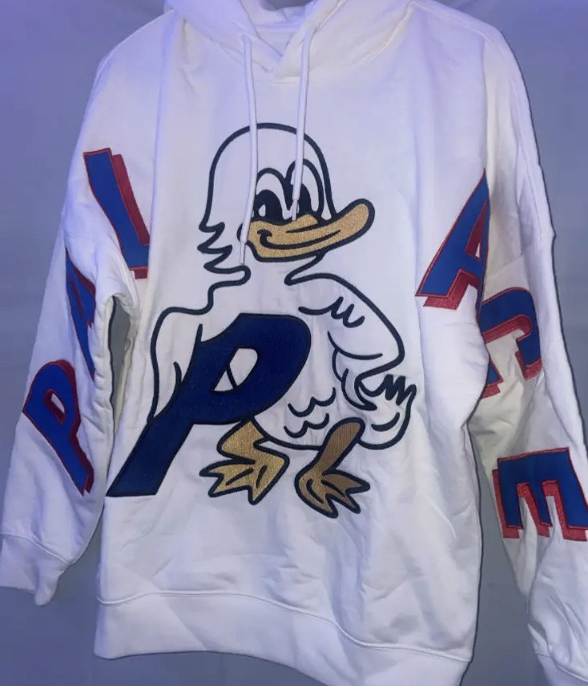 image of Palace Duck Out Hoodie New W Tags in White, Men's (Size Medium)