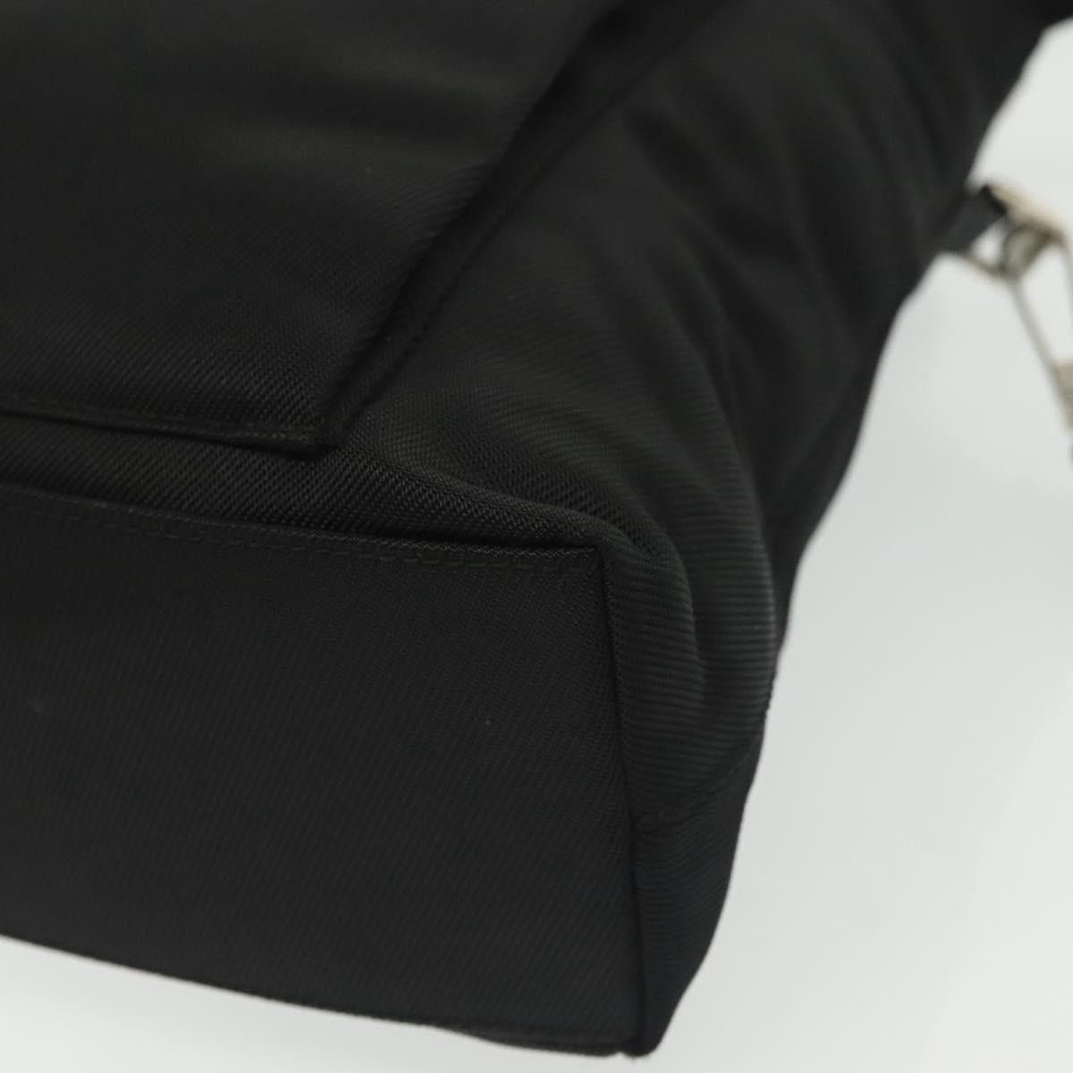 Gucci GUCCI Bamboo Hand Bag Nylon Black Silver 000 2265 000 2265 Size ONE SIZE - 13 Thumbnail