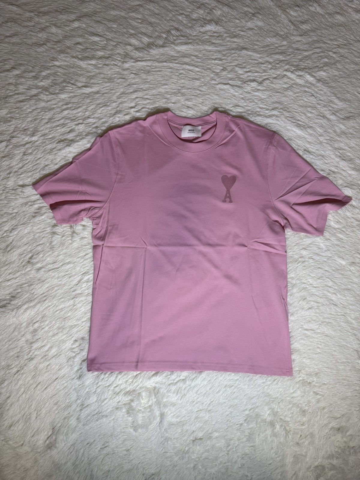 AMI Ami pink t shirt Size US S / EU 44-46 / 1 - 2 Thumbnail