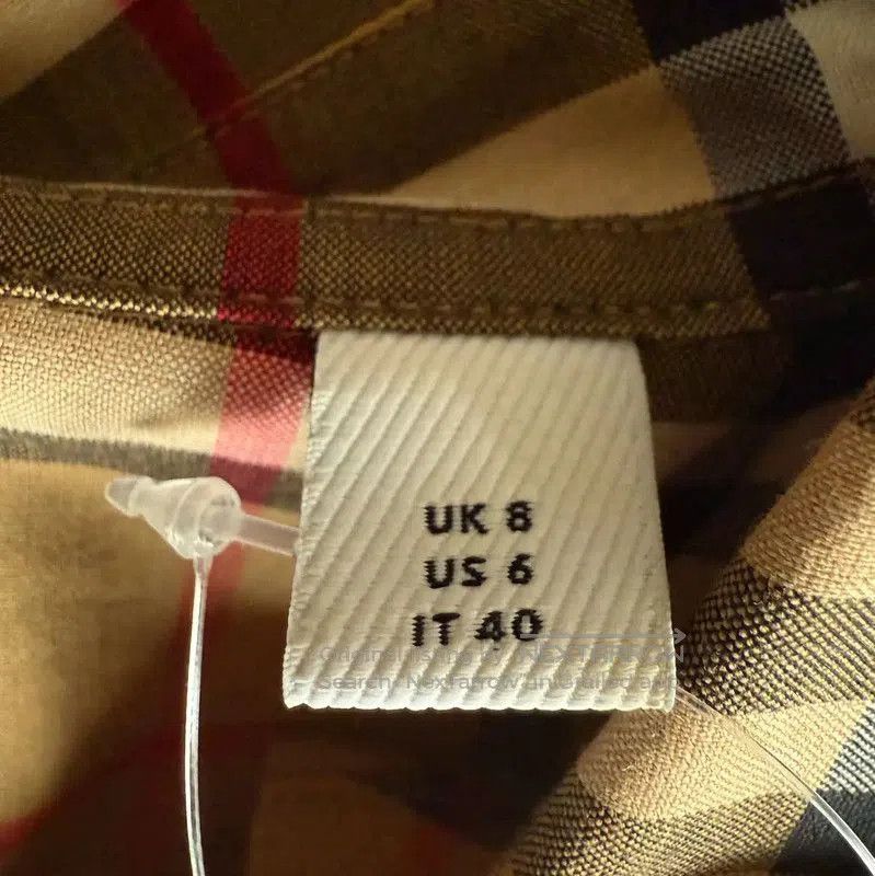Burberry Burberry Khaki Cotton Shirt for Women. Size XXS / US 00 / IT 34 - 4 Thumbnail