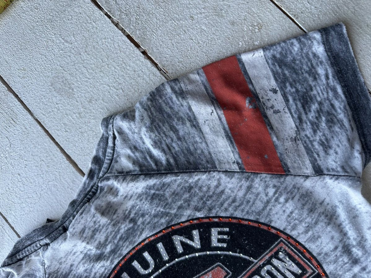 Harley Davidson 🚨VNTG HARLEY DAVIDSON WOMEN GRAY TEE BIG LOGO Size S / US 4 / IT 40 - 10 Thumbnail