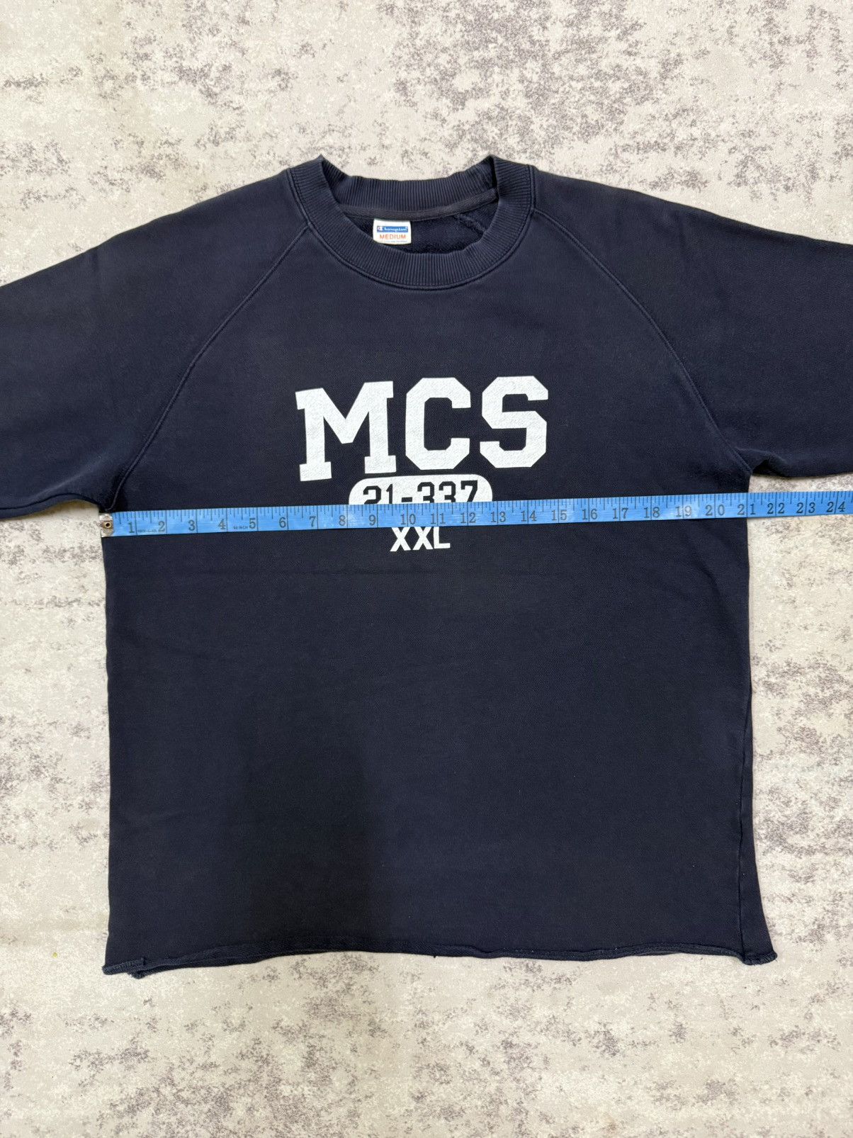 Champion Champion Navy Blue Graphic Text Sweatshirt Size US M / EU 48-50 / 2 - 13 Thumbnail
