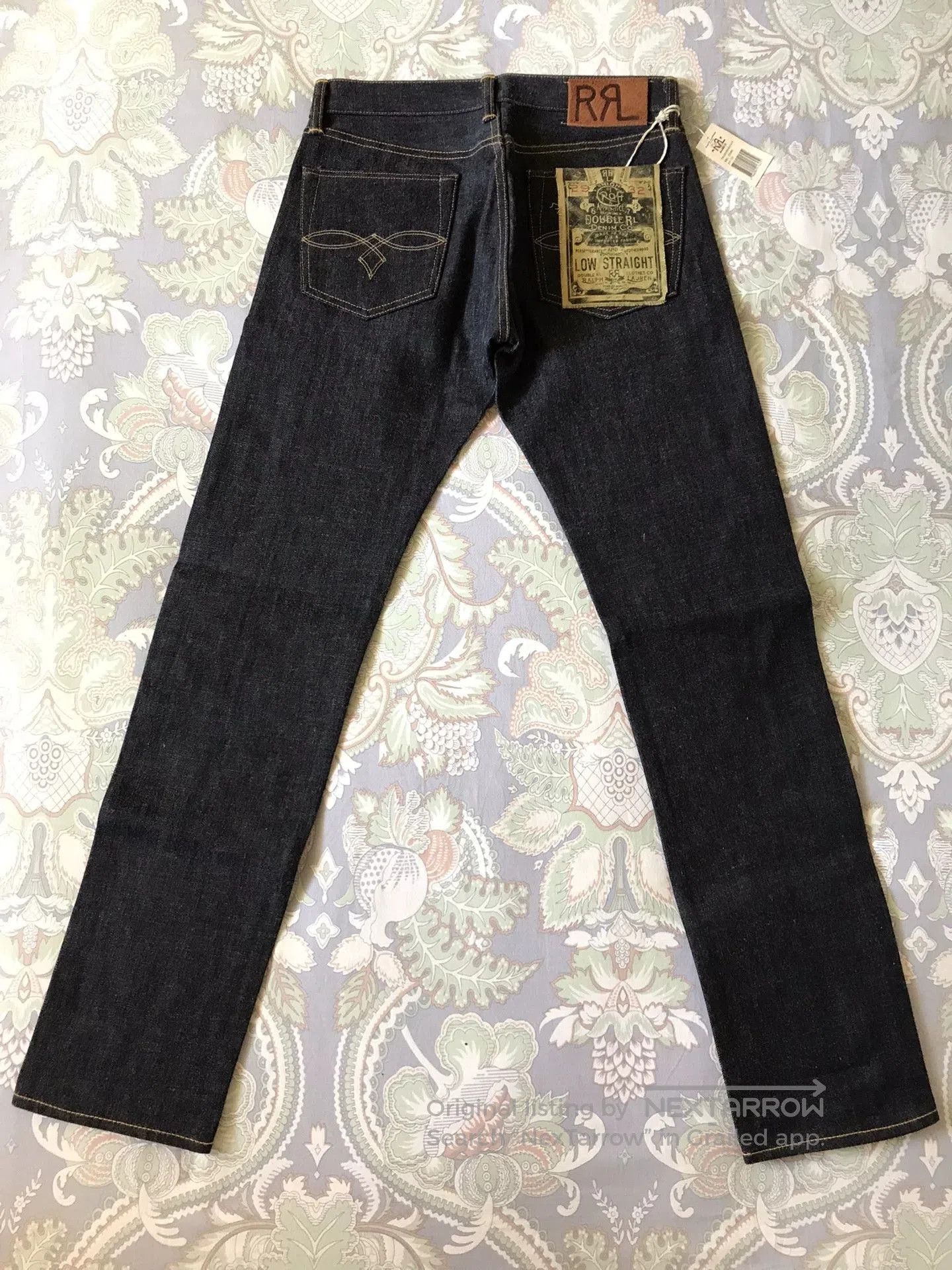 RRL Ralph Lauren RRL Low Straight Vintage Selvedge Denim. Size US 29 - 5 Thumbnail