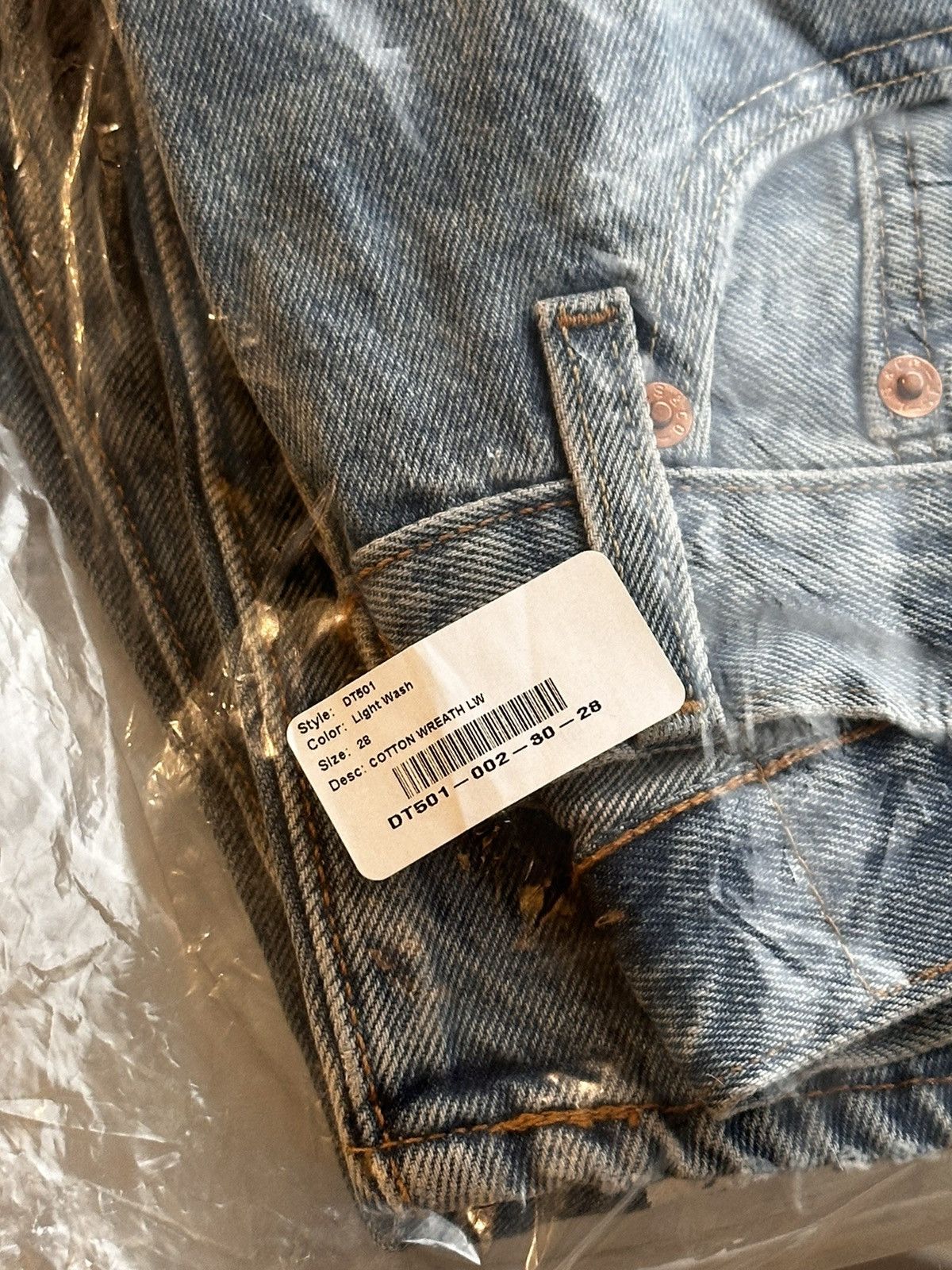 DENIM TEARS × Levi's Denim Tears x Levi’s Cotton Wreath Size US 28 / EU 44 - 5 Thumbnail