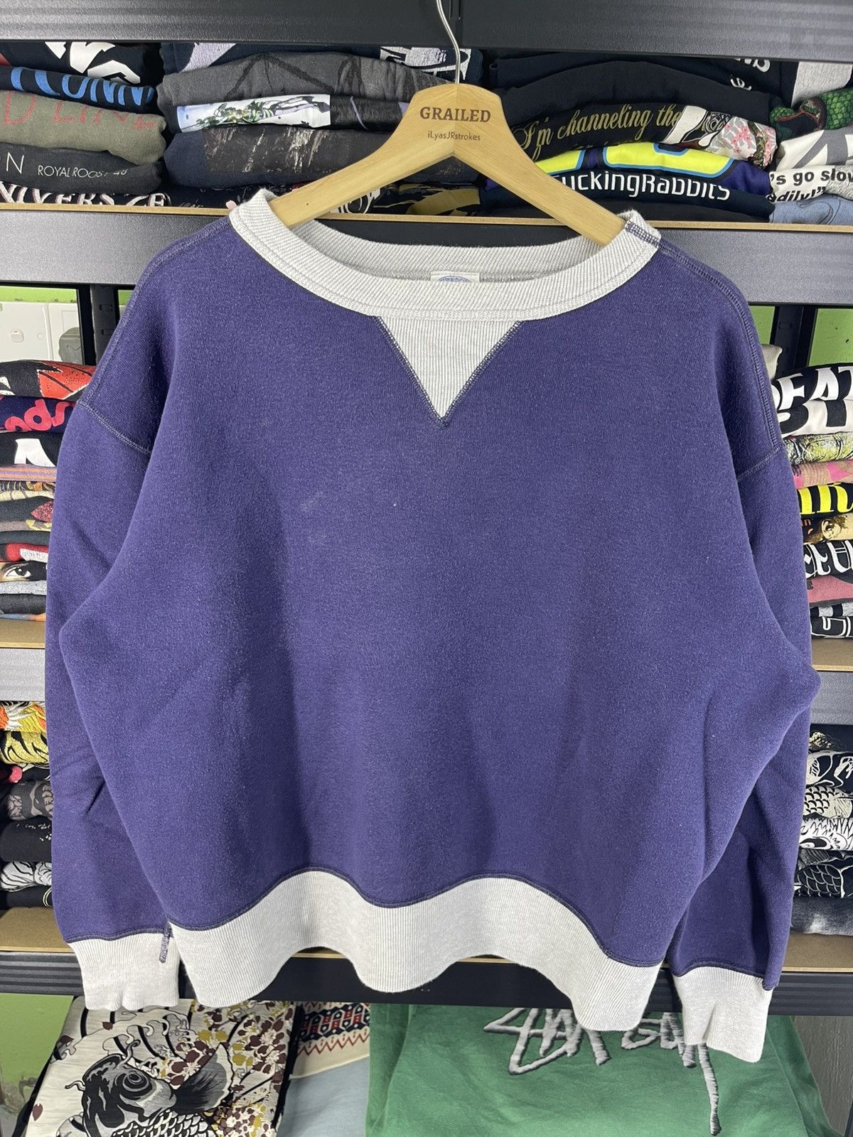Full Count & Co. Vintage Full Count Made in Osaka Plain Sweatshirt Size US L / EU 52-54 / 3 - 1 Thumbnail