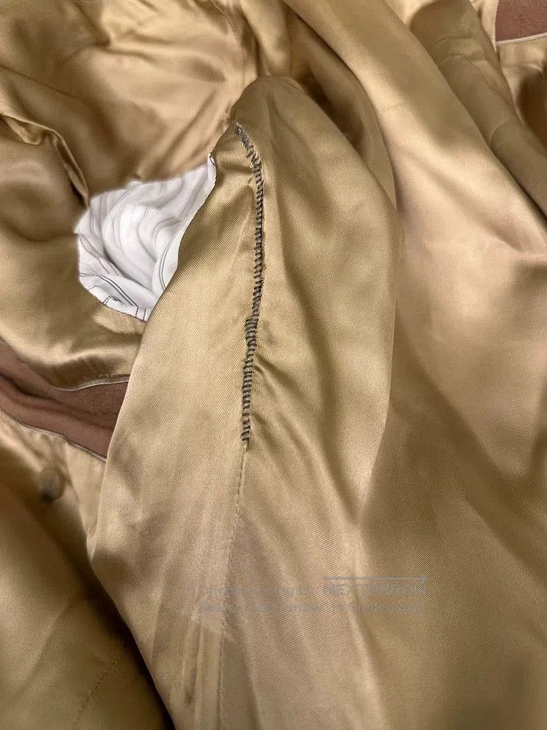 Raf Simons RAF SIMONS Oversized Wool Coat with Mirror Detail. Size US L / EU 52-54 / 3 - 9 Thumbnail