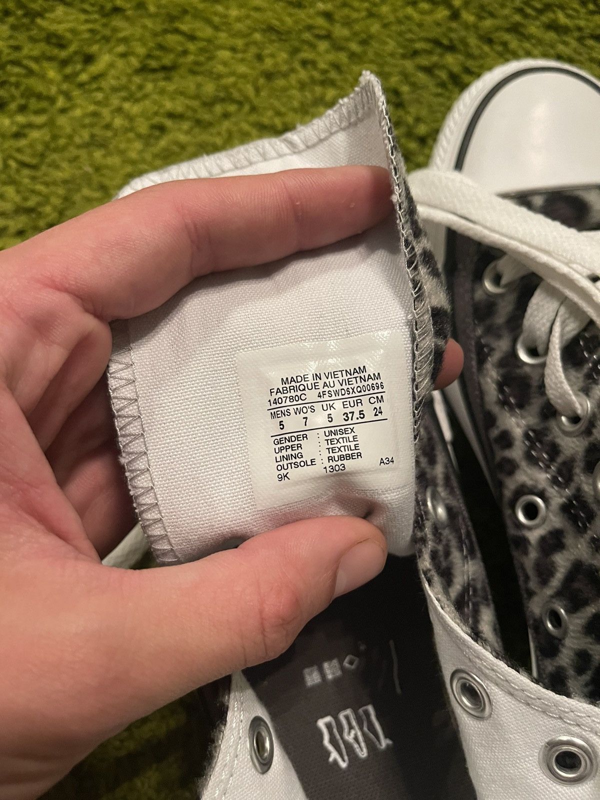 Converse × Designer Converse NWT leopard pattern sneakers Size US 7.5 / IT 37.5 - 13 Thumbnail