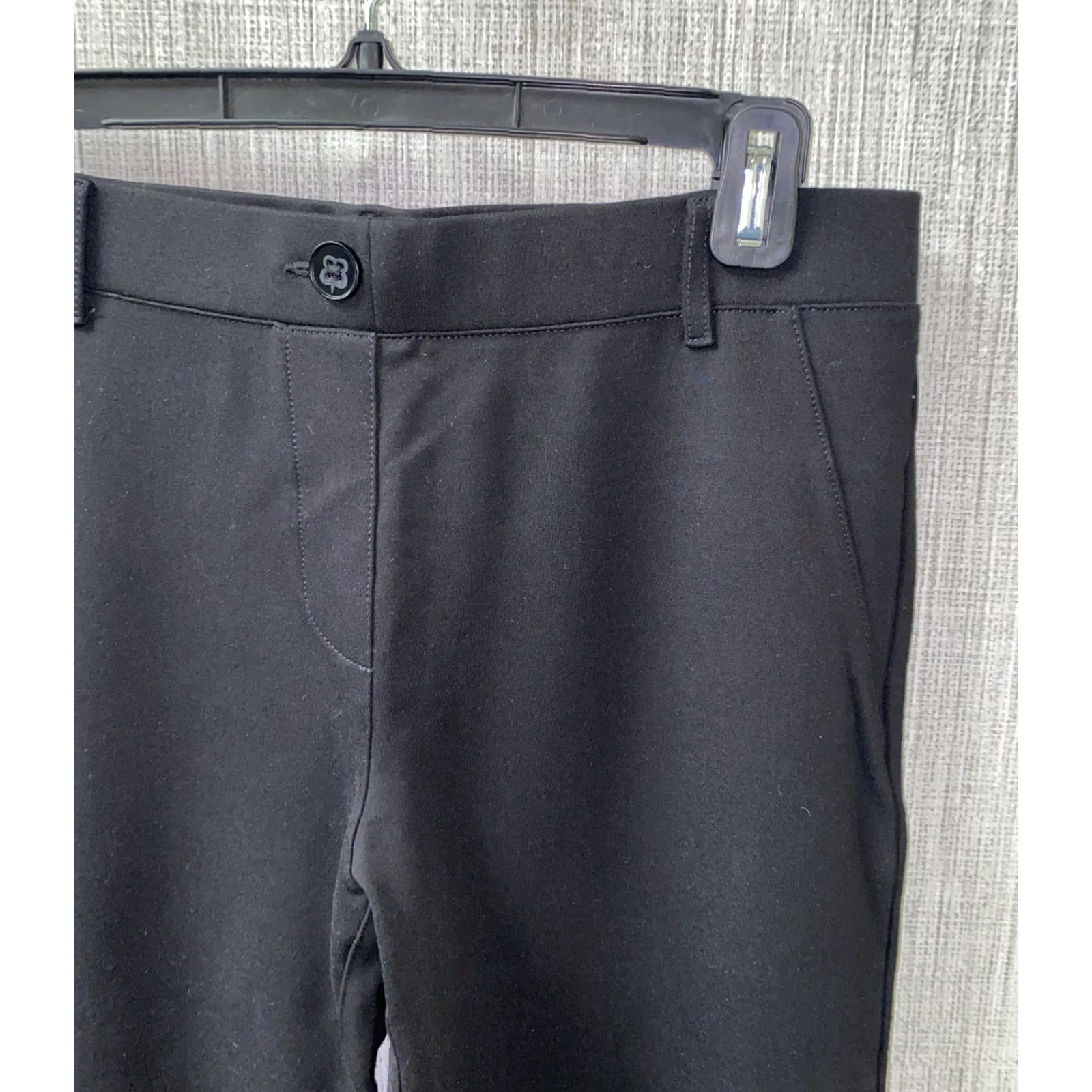 Vintage Betabrand Womens Athletic Pants Pants M Petite Black Rayon Blend Athletic Pants Womens M Petite Black Rayon Blend Size 32" / US 10 / IT 46 - 2 Thumbnail