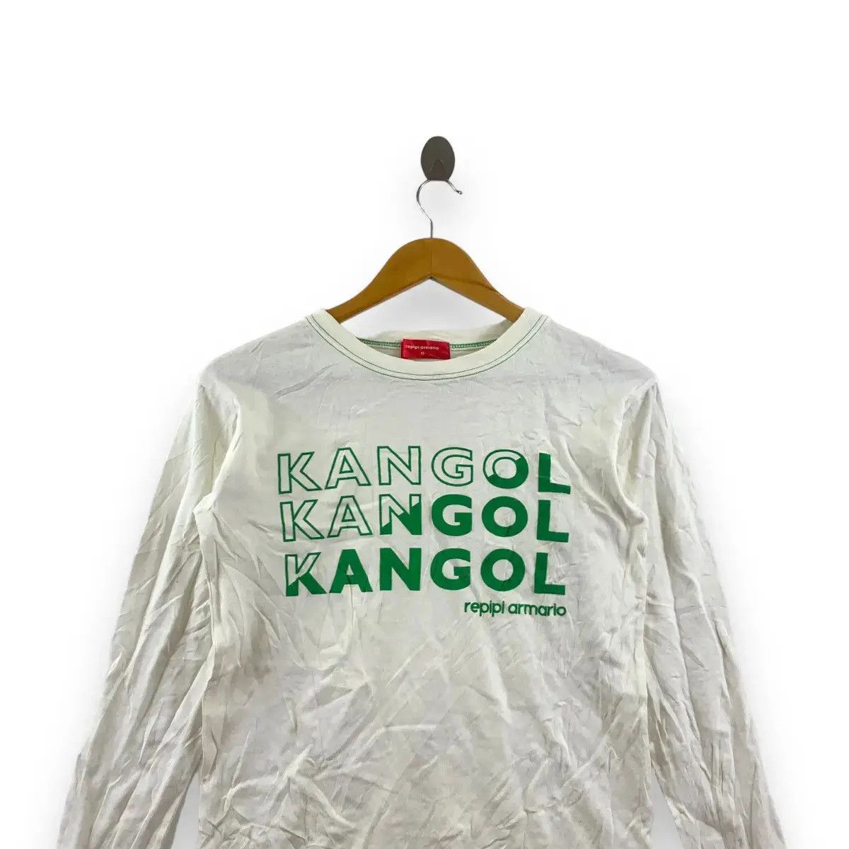 Kangol KANGOL x REPIPI ARMARIO Collaboration Multi Logo Tee Shirt Size XS / US 0-2 / IT 36-38 - 1 Thumbnail