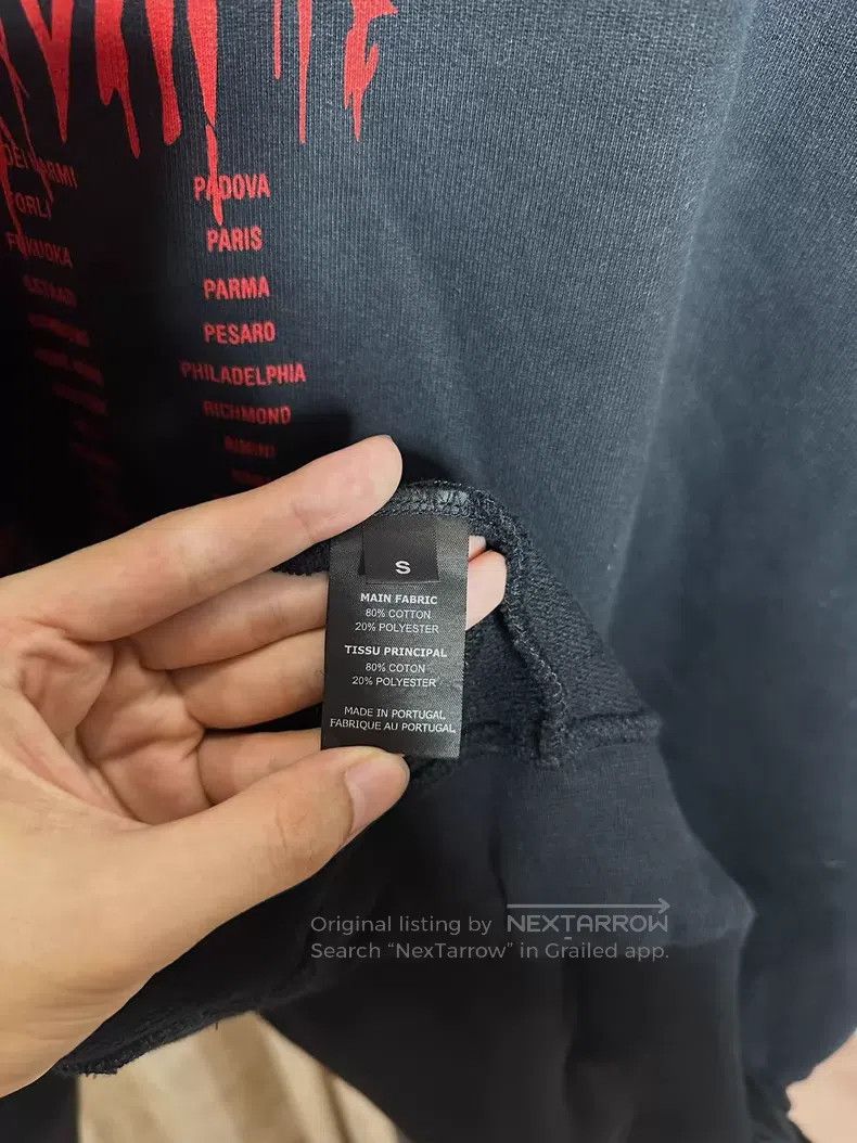 Vetements Vetements Blood Droplet Sanskrit Heavy Hoodie Size US S / EU 44-46 / 1 - 6 Thumbnail