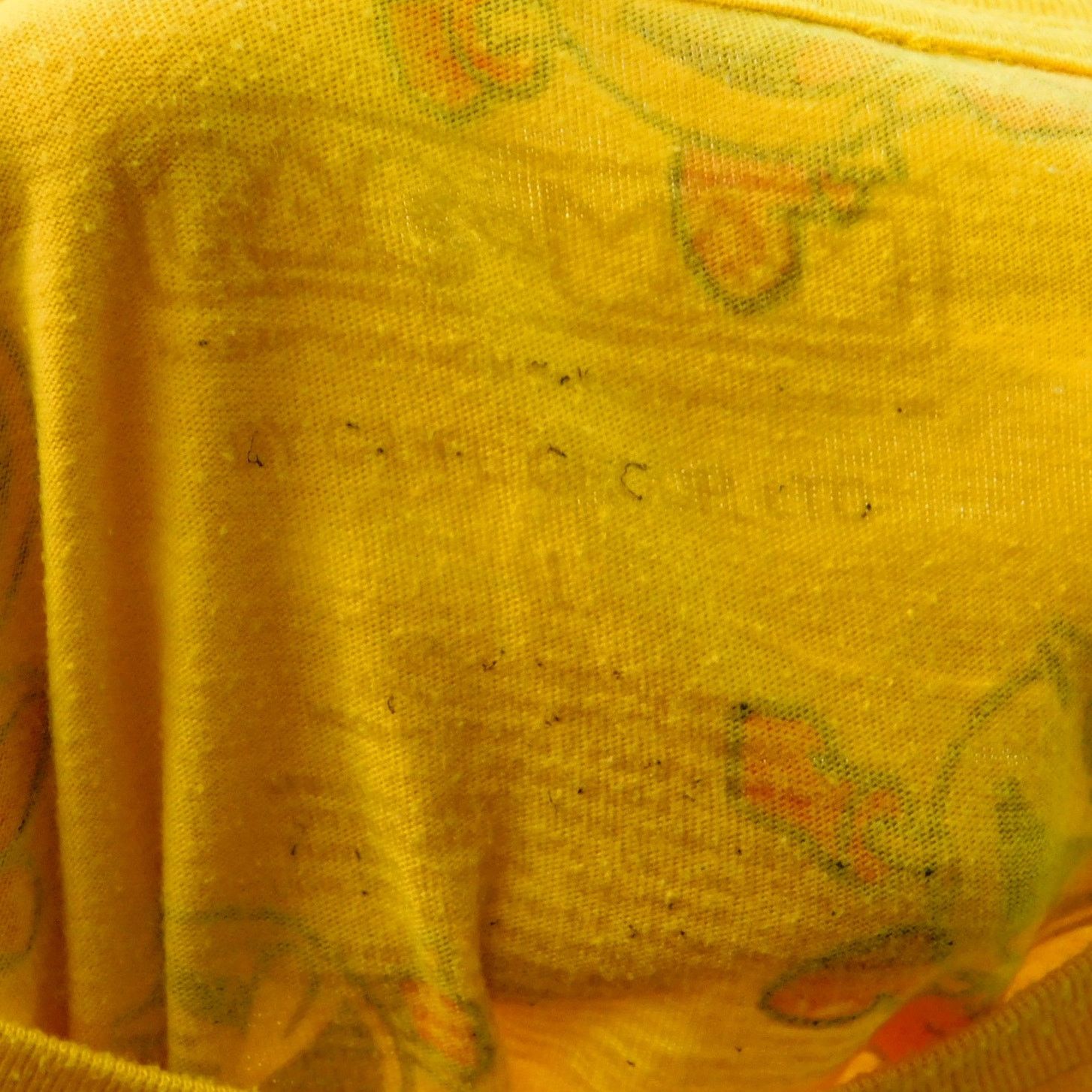 Hanes Pac Man All Over Print T Shirt Size L Yellow Retro Arcade Size US L / EU 52-54 / 3 - 3 Thumbnail