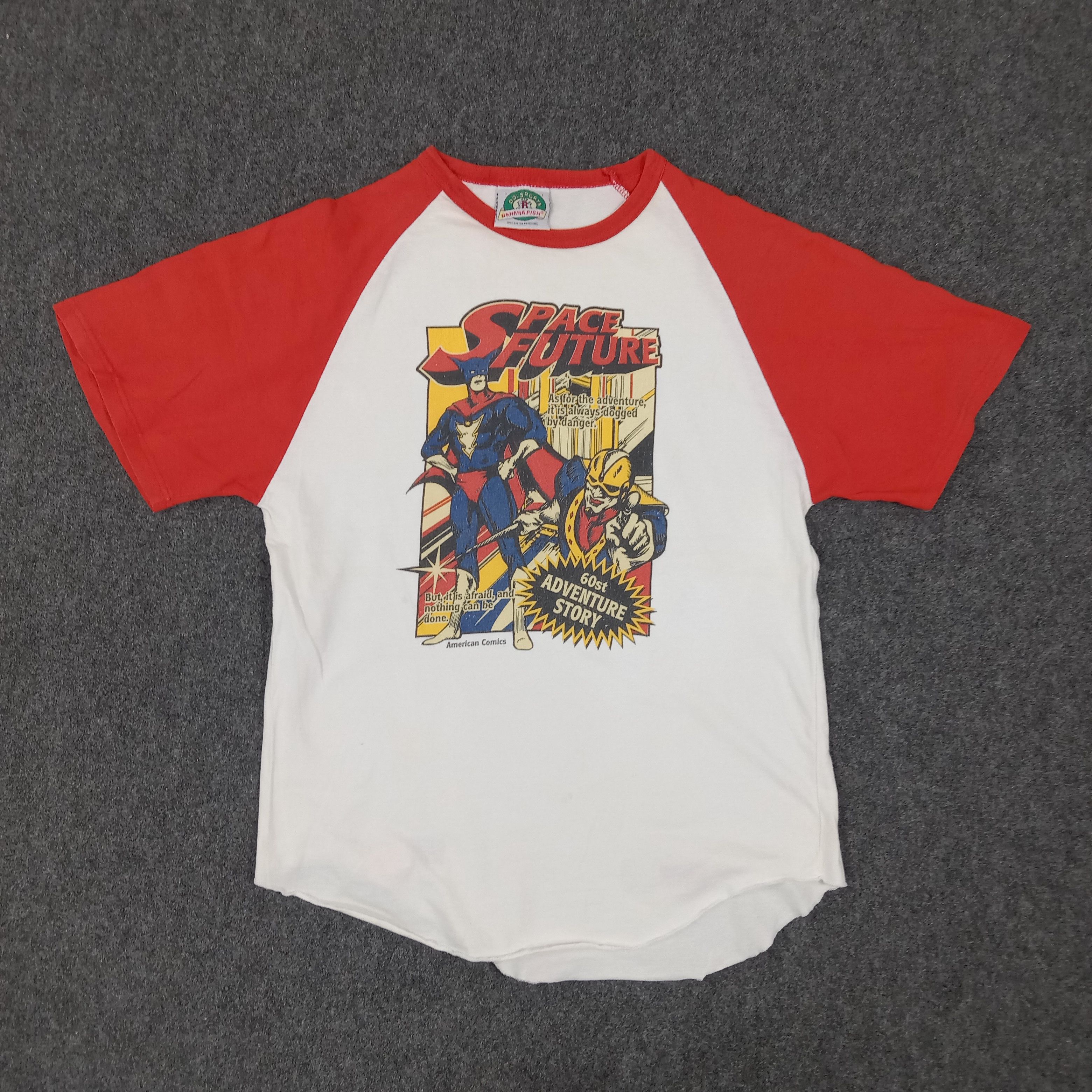 Vintage Space Future American Comics Superhero Tshirt Size US M / EU 48-50 / 2 - 1 Thumbnail