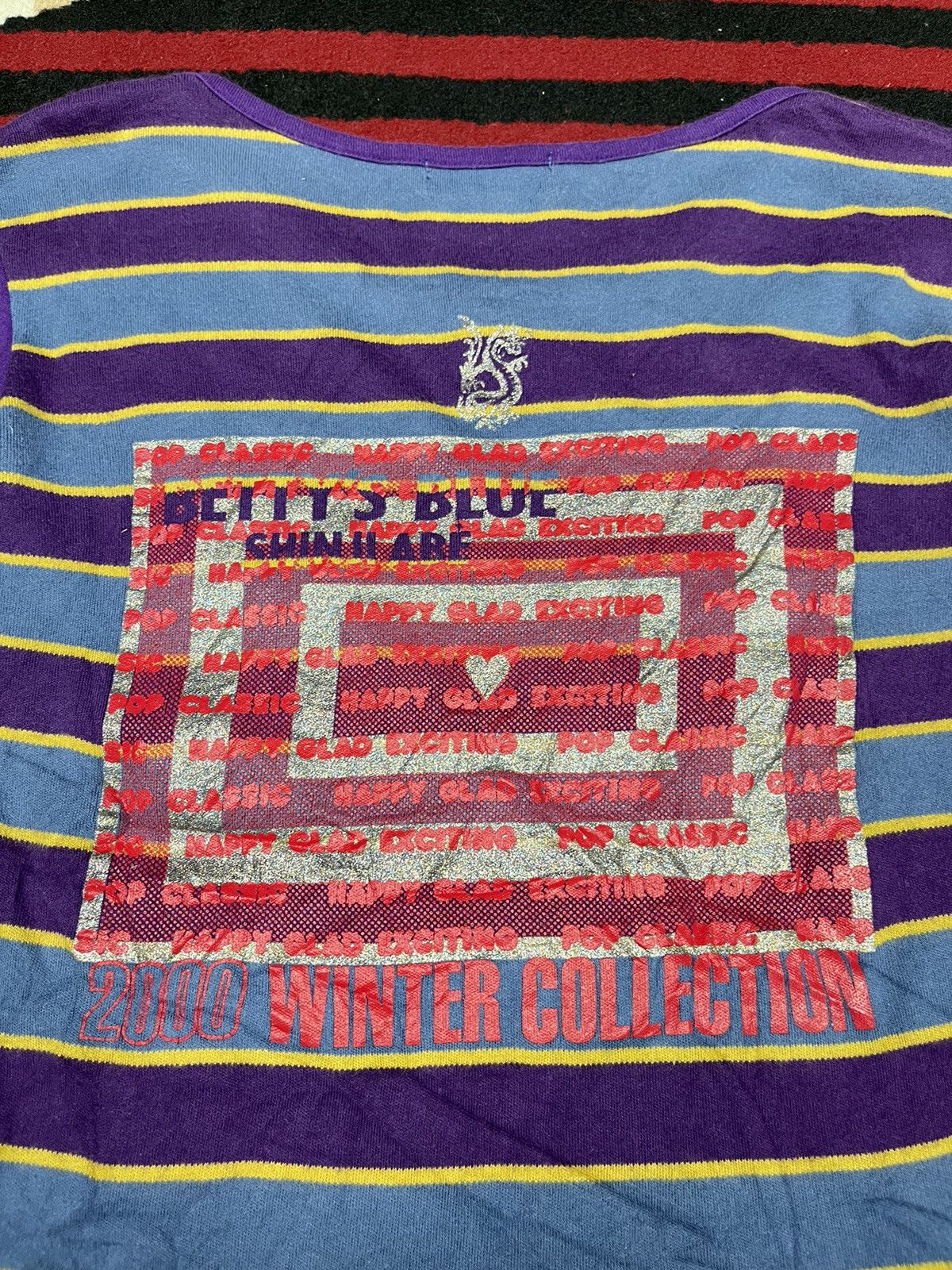 Beauty Beast Y2k Style Longsleeve Betty’s Blue By Shinji Abe Size S / US 4 / IT 40 - 6 Thumbnail