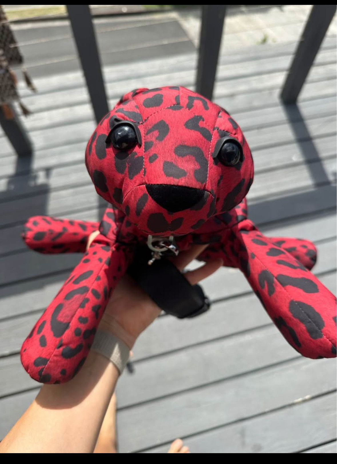 Dolce & Gabbana Rare Dolce & Gabbana Red Leopard Print Shoulder Bag Size ONE SIZE - 2 Thumbnail
