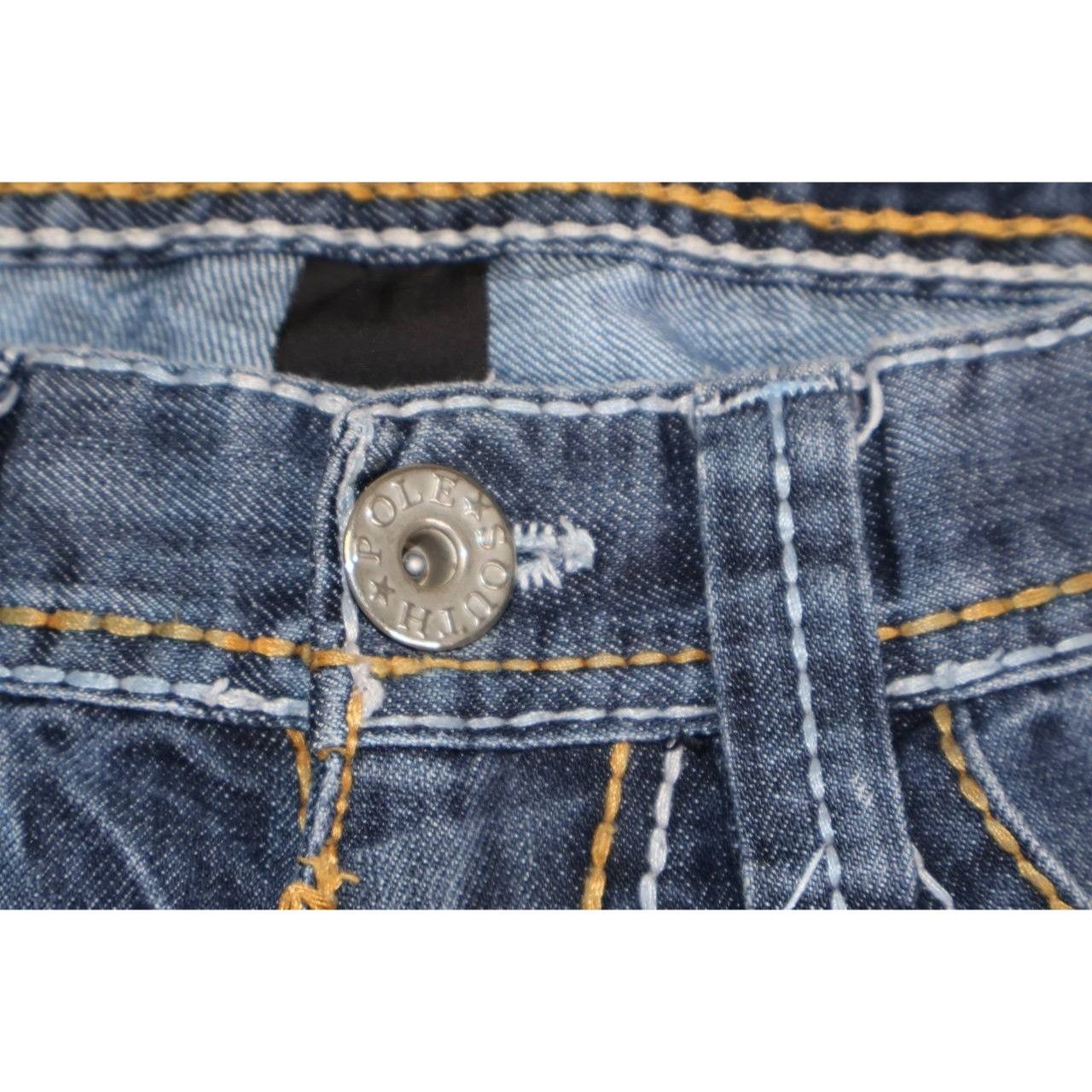 Southpole Faded Blue Southpole Denim Back Pocket Embroidery Size US 32 / EU 48 - 6 Thumbnail