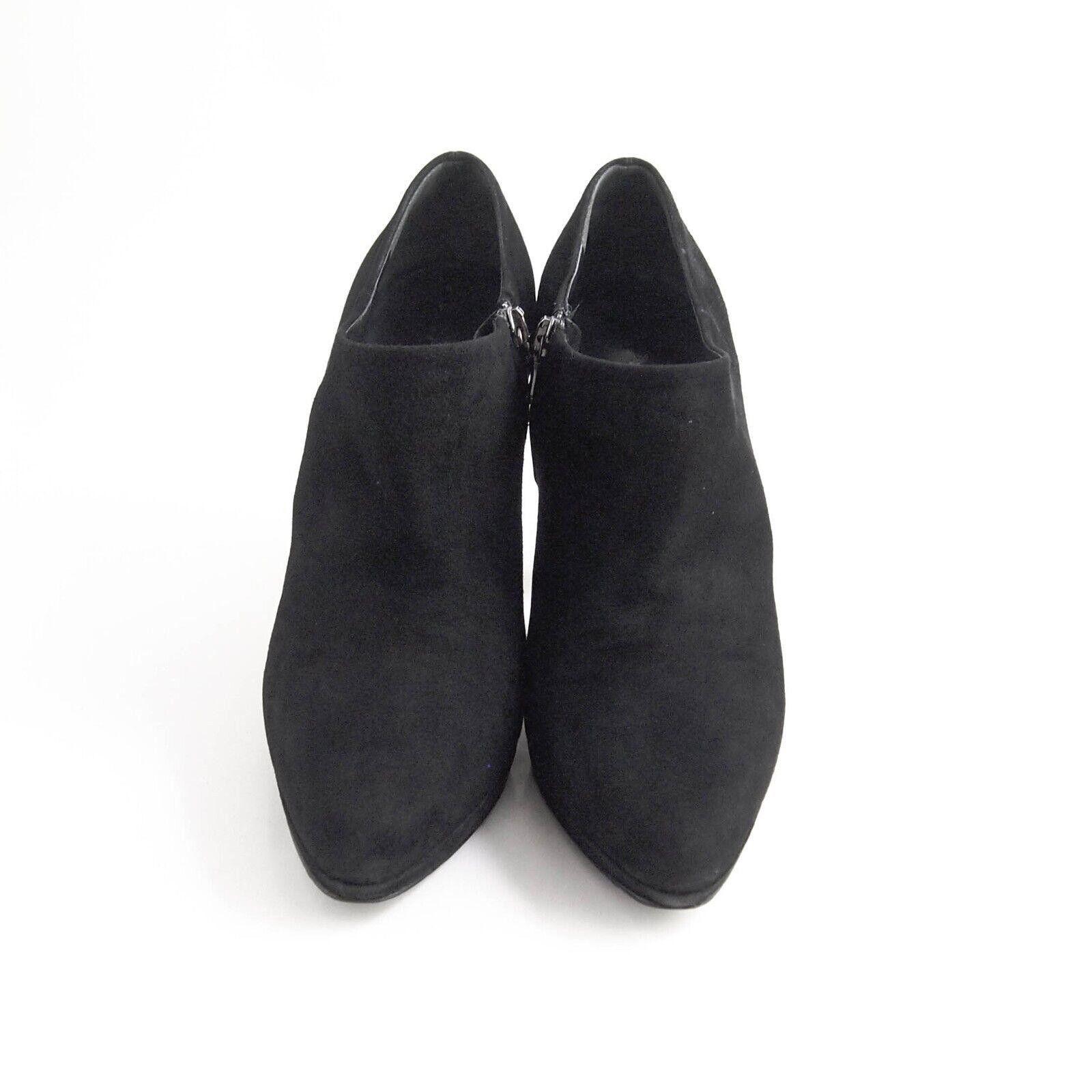 Prada Prada High Heel Booties Black Suede Size EU 39.5 US 9.5 Size US 9.5 / IT 39.5 - 3 Thumbnail