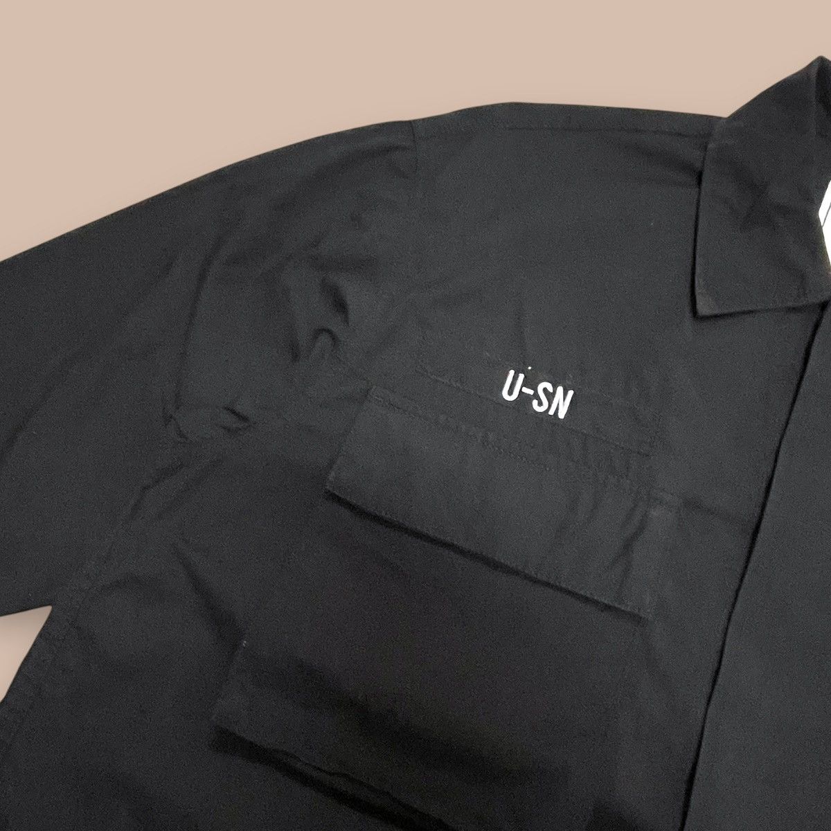 CHOCOOLATE Chocoolate U-SN Black Military Oversized Shirt Size US XL / EU 56 / 4 - 5 Thumbnail