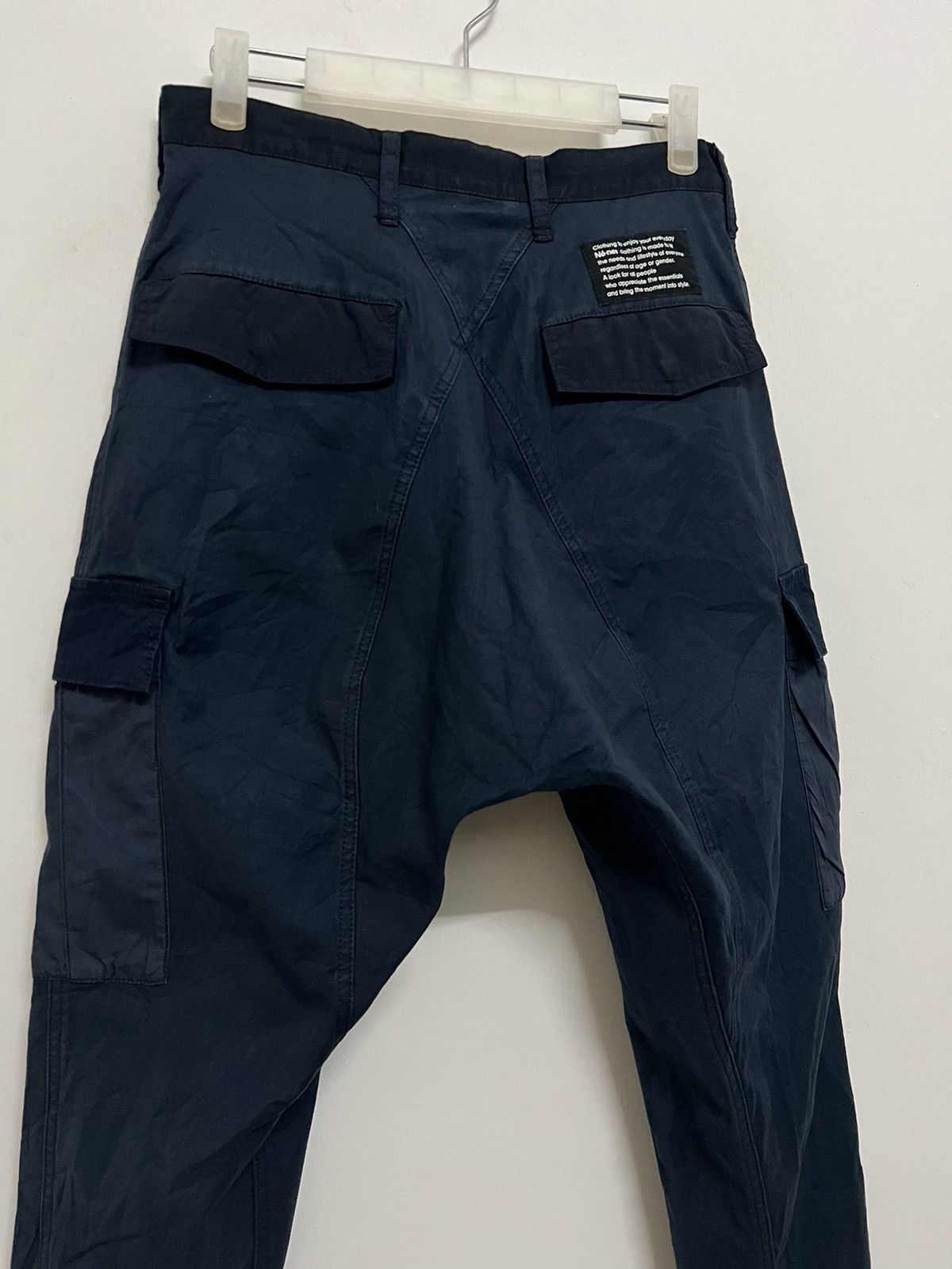 Issey Miyake × Ne-Net 2000s Ne-Net by Issey Miyake Cargo Pants CropCrotch Size US 30 / EU 46 - 12 Thumbnail