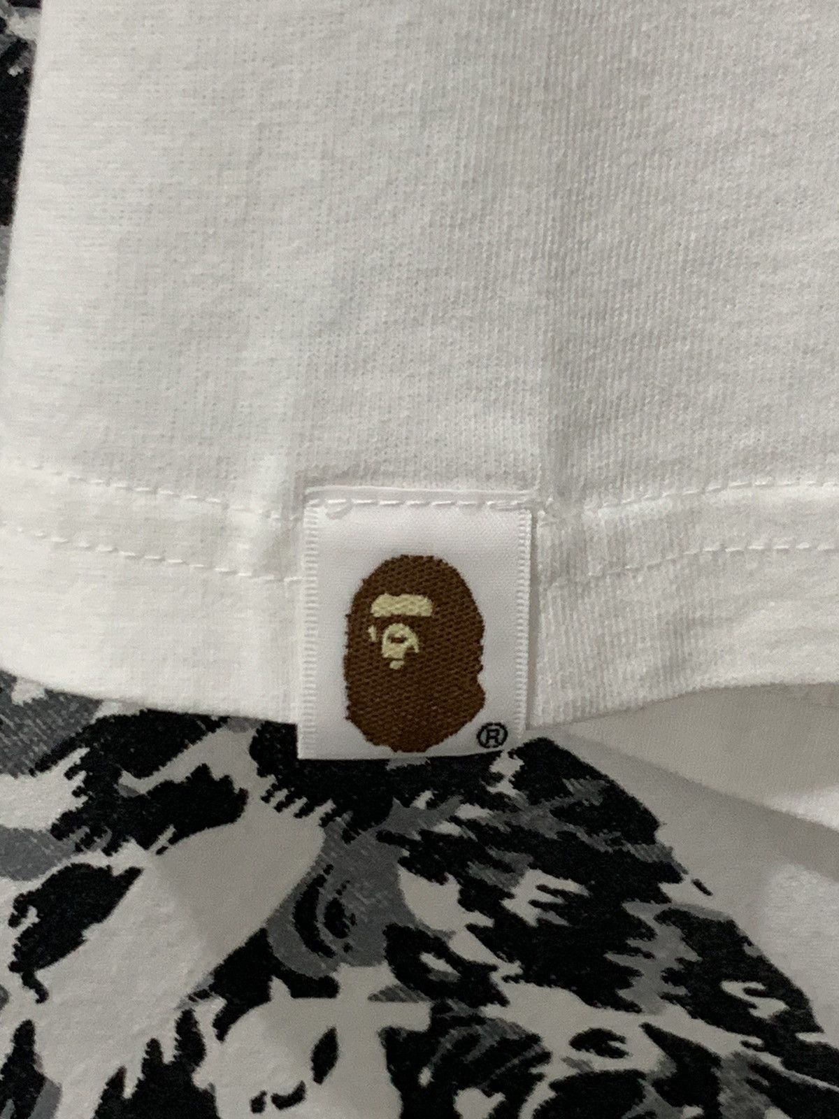 Bape Bape Camo College Tee Size US L / EU 52-54 / 3 - 3 Thumbnail