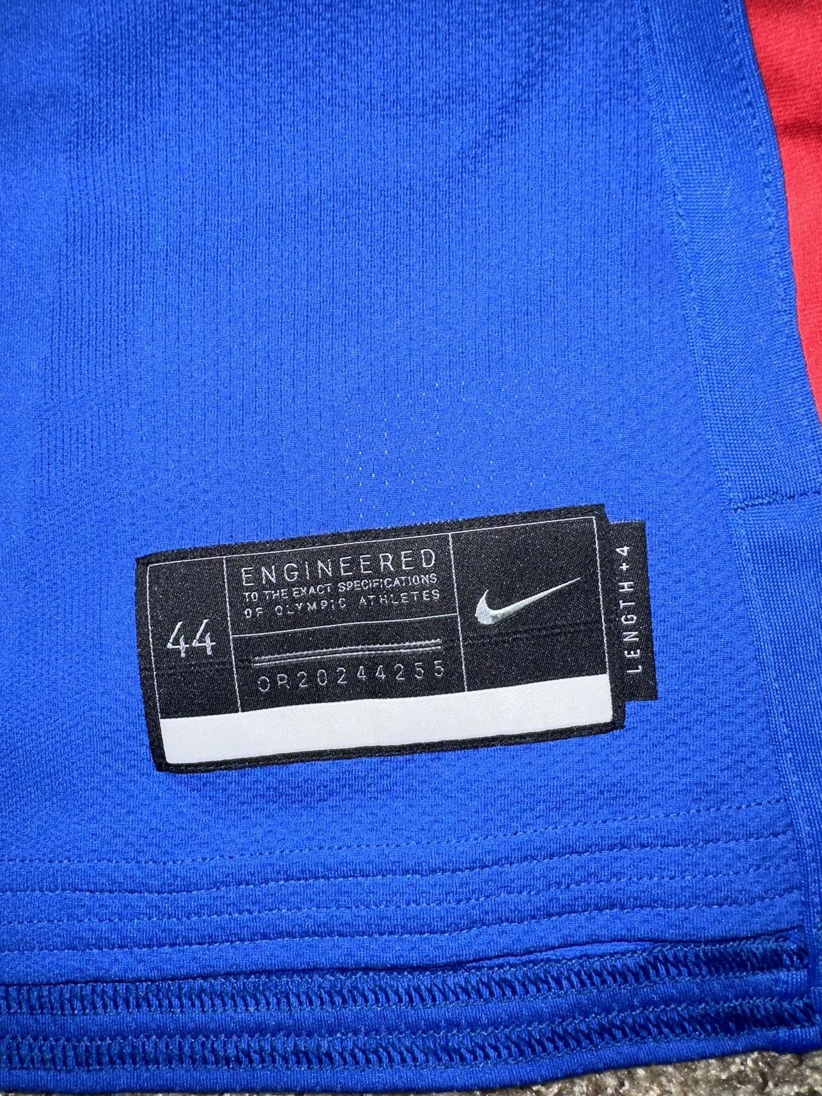 Nike Nike Men’s 2020 Olympic Basketball Dominicana Team Issue Blue Jersey Size US M / EU 48-50 / 2 - 4 Thumbnail