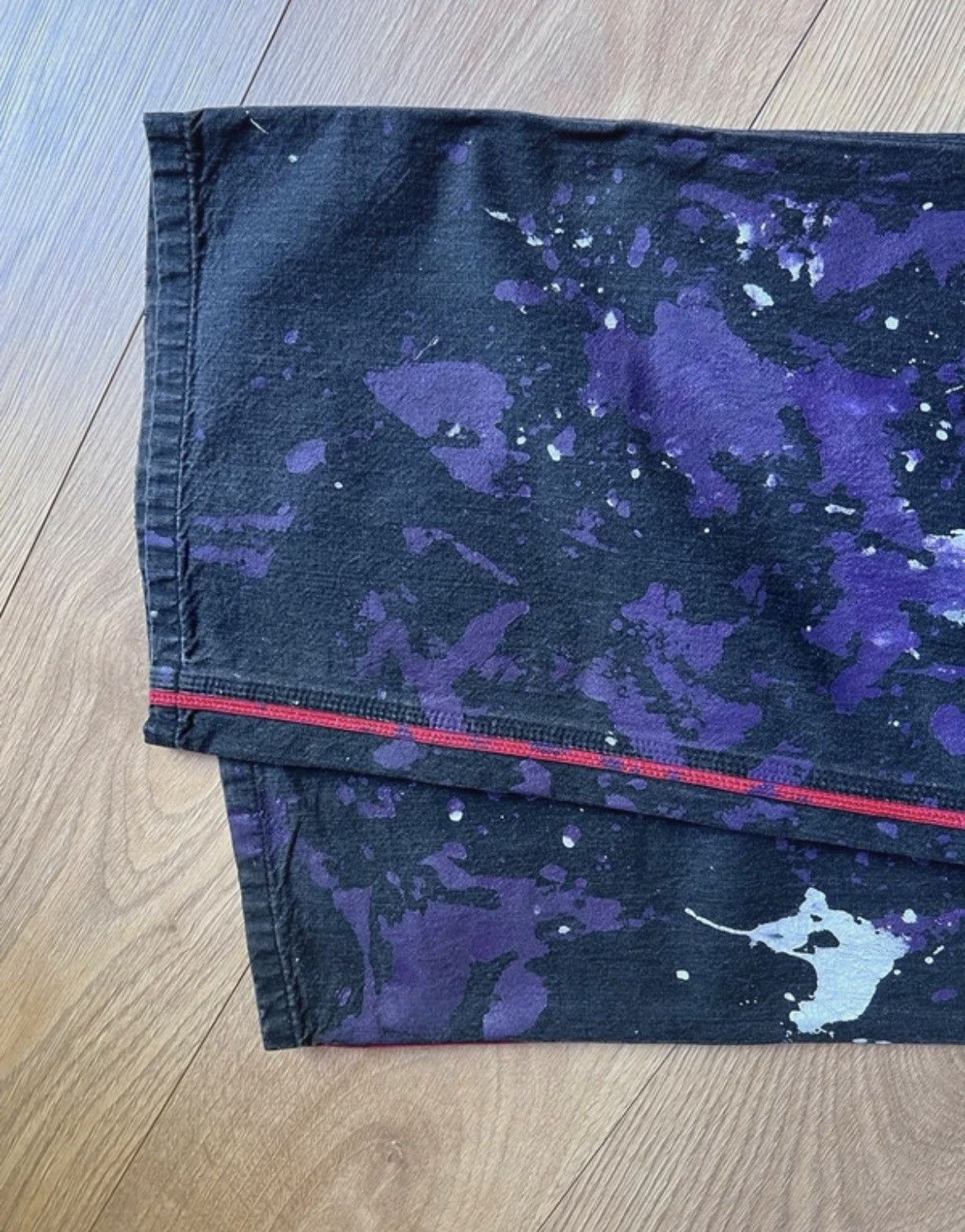 Nepenthes Nepenthes x Needles Painter Jeans - Red line Size US 32 / EU 48 - 5 Thumbnail
