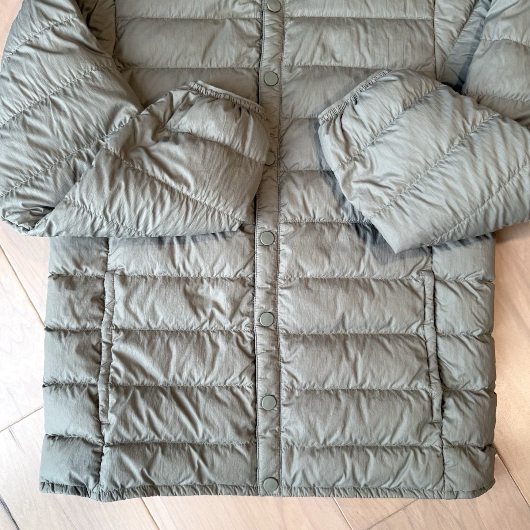 Outdoor Voices Outdoor Voices Down Jacket Women's S Gray Insulated Puffer Outerwear Jacket Bio? Size S / US 4 / IT 40 - 5 Thumbnail