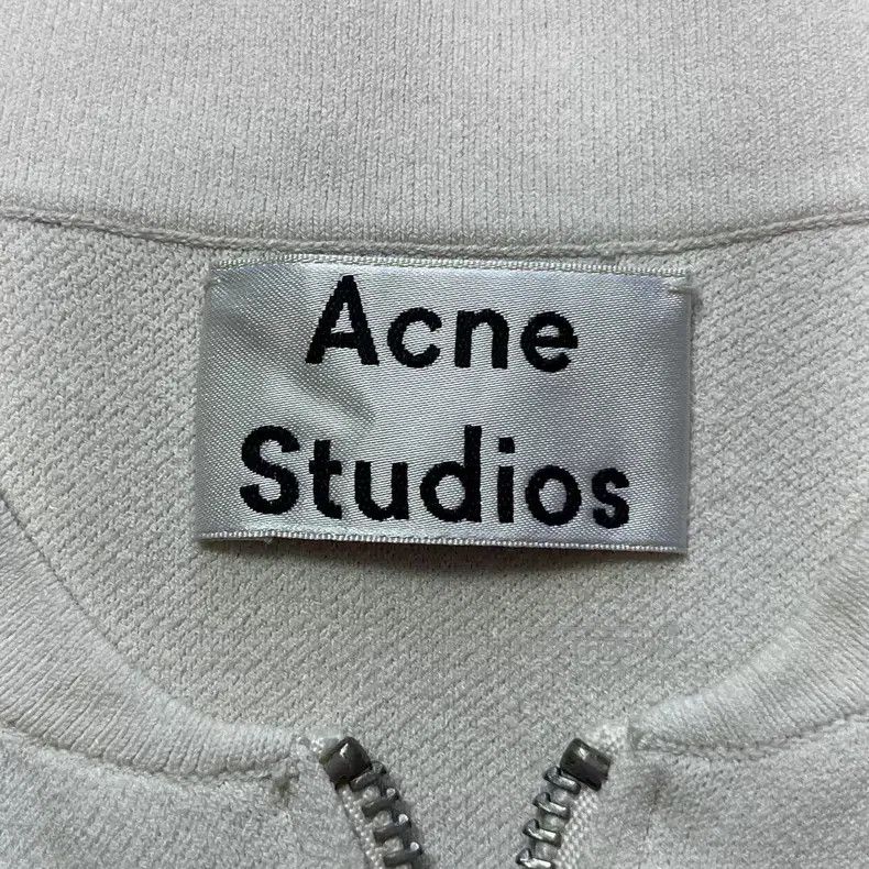 Acne Studios Acne Studios White Short Zip-Up Jacket Hoodie Size XS / US 0-2 / IT 36-38 - 3 Thumbnail