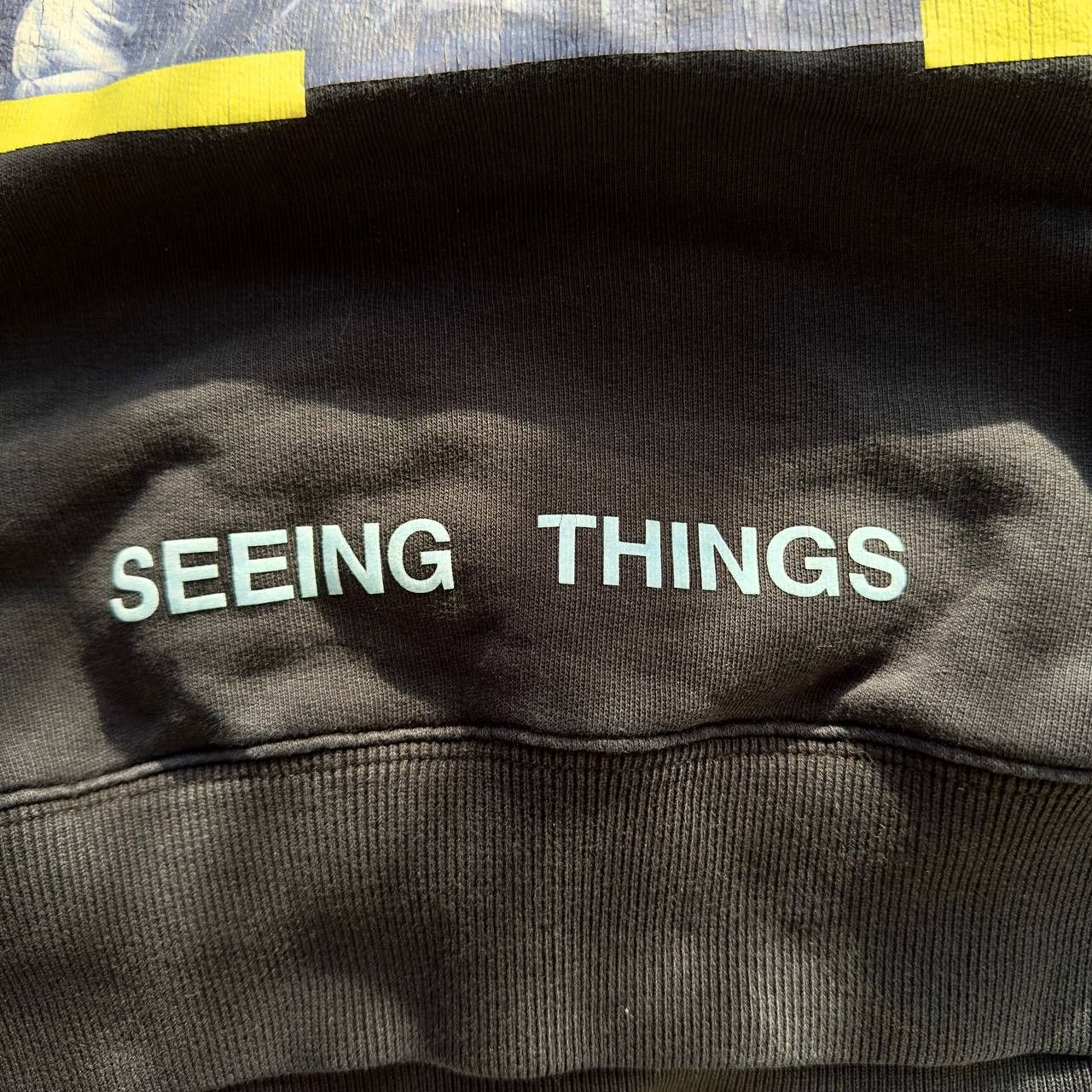 Off-White OFF WHITE VIRGIL ABLOH CARAVAGGIO 'SEEING THINGS' SWEATSHIRT Size US S / EU 44-46 / 1 - 4 Thumbnail