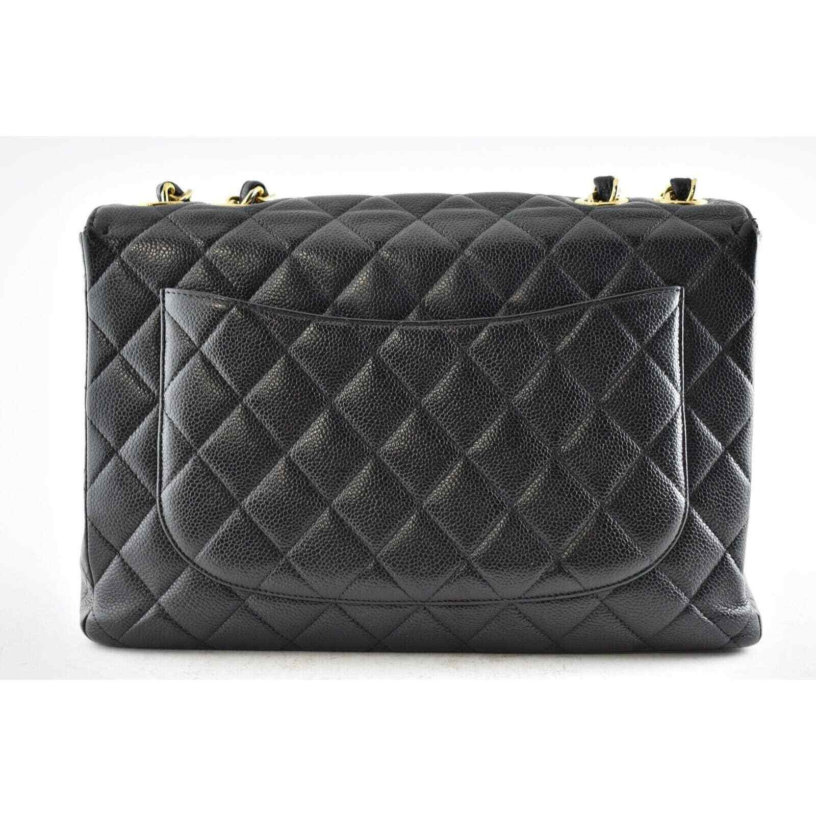 Chanel Chanel Vintage Jumbo Flap CC Logo Shoulder Crossbody Bag Size ONE SIZE - 6 Thumbnail