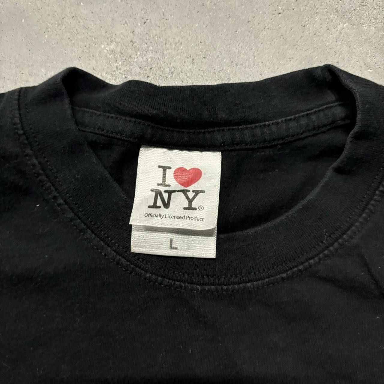 I Love NY × Vintage Crazy Vintage Y2K/2000s Grunge “I Love NY” Scene Skater Graphic Tee! Size US M / EU 48-50 / 2 - 4 Thumbnail