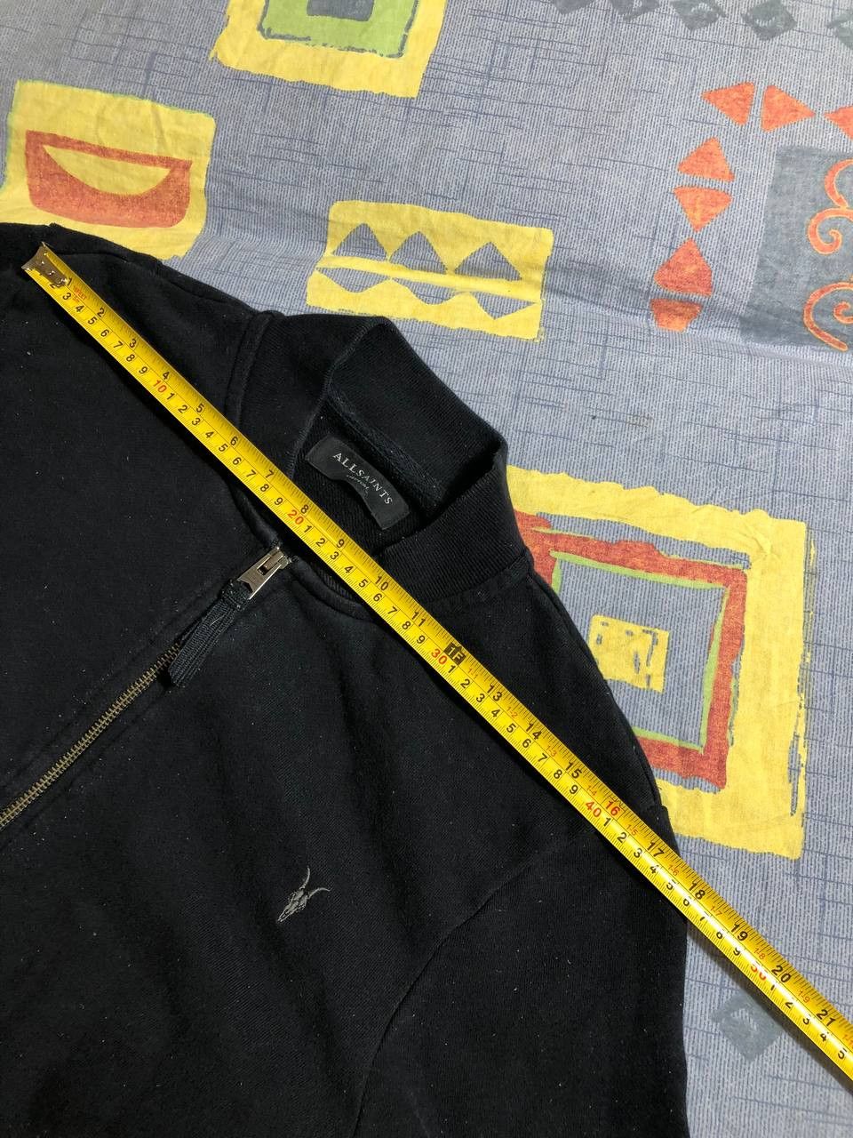 Allsaints Allsaints Bomber Zip Up Japanese Logo Lux Y2K Hoodie Size US M / EU 48-50 / 2 - 7 Thumbnail