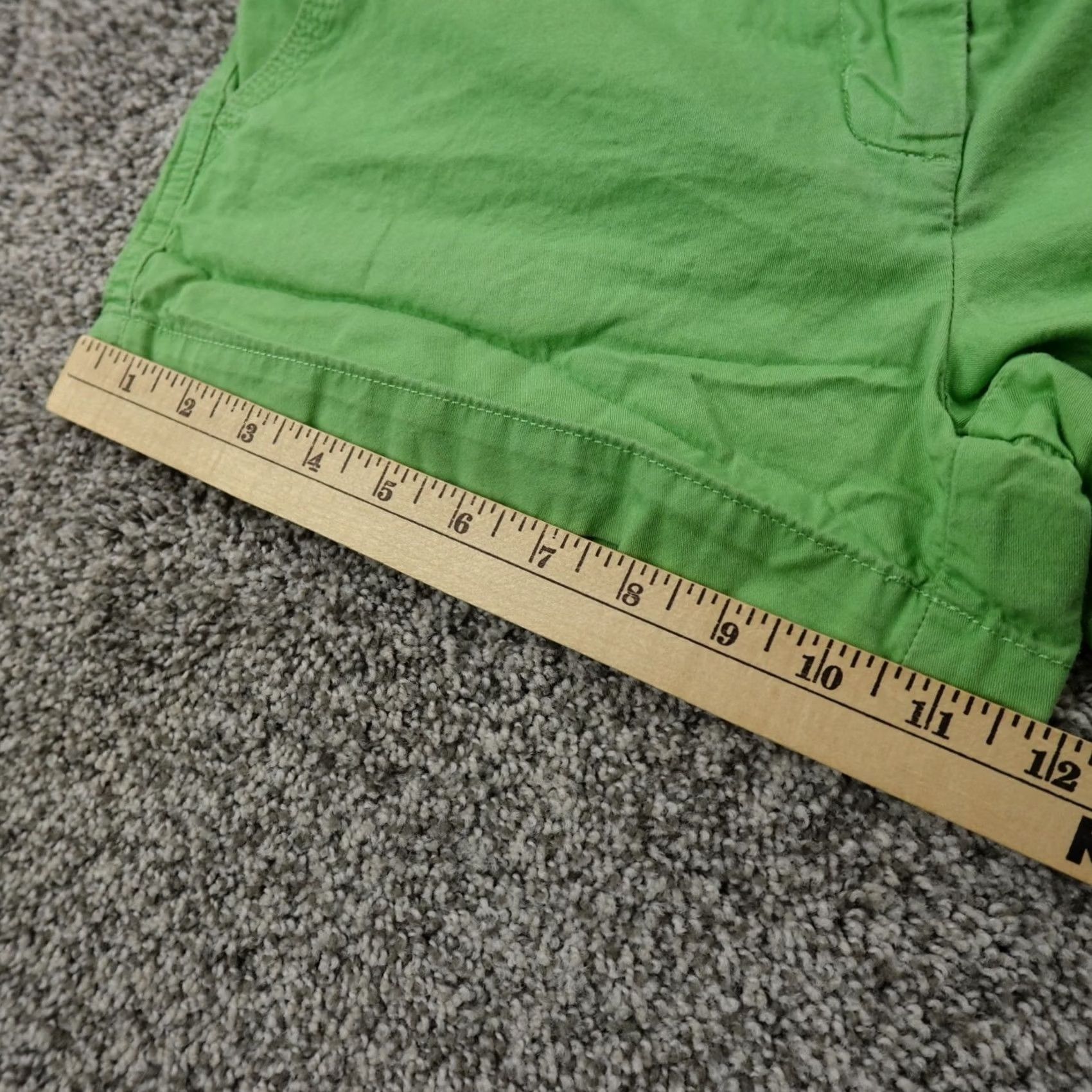 J.Crew J.CREW Shorts Womens 4 Green Chino Mid Rise Flat Front Casual Preppy Shorts Mens Womens Girls Size 27" / US 4 / IT 40 - 2 Thumbnail