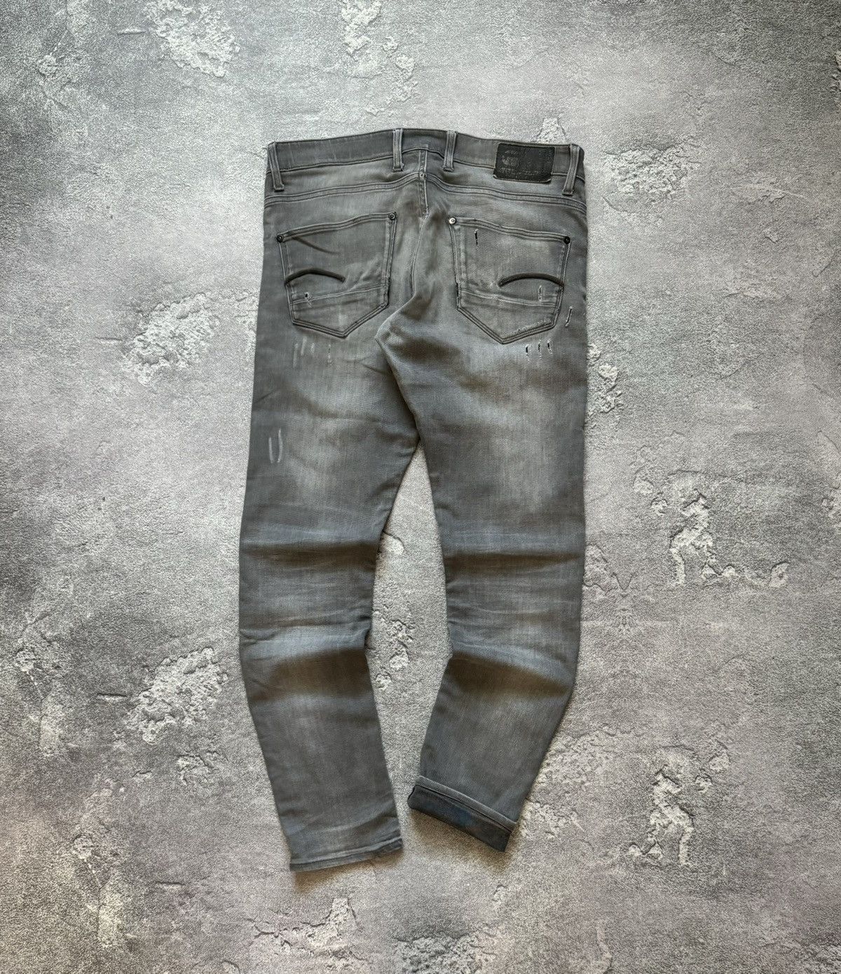 G-Star × Vintage G star raw 33/32 revend super slim denim pant trouser Jean Size US 33 - 2 Thumbnail