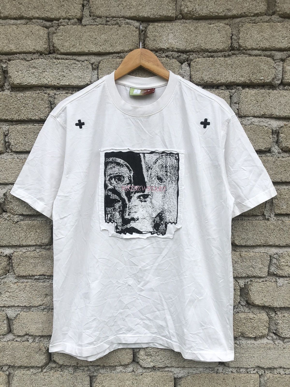 Vintage Japanese Brands NST Newstart Gothic Punk Art Tshirt Size US L / EU 52-54 / 3 - 1 Thumbnail