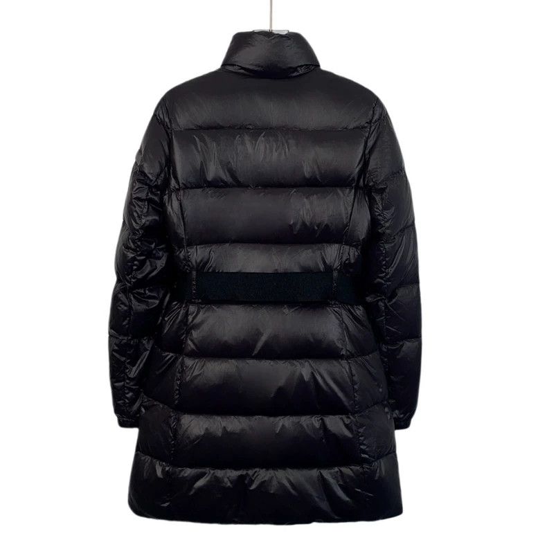 Prada Prada Size 38 Black triangle belt zipper down jacket size 3 Size US XXS / EU 40 - 2 Thumbnail