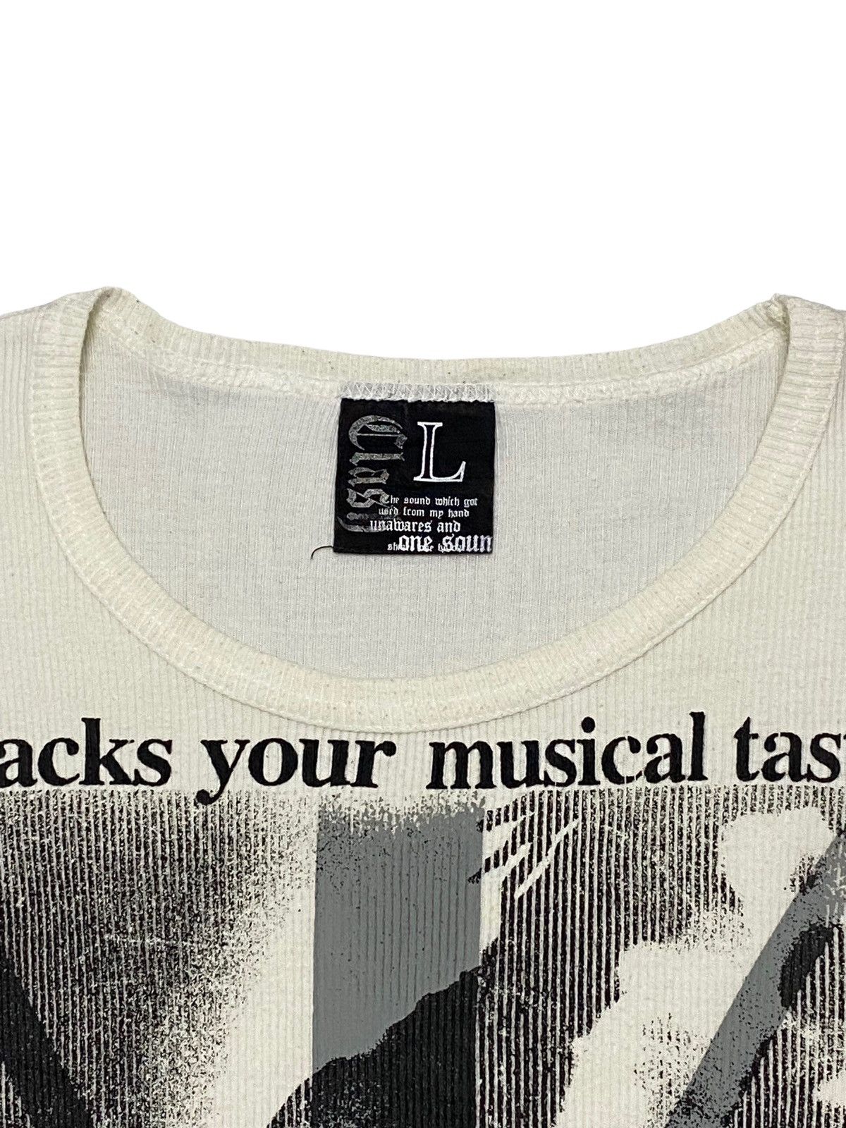 20471120 × Hysteric Glamour One Soun Japan Brand Art Tracks of Musical Taste Play Tune Size US S / EU 44-46 / 1 - 3 Thumbnail