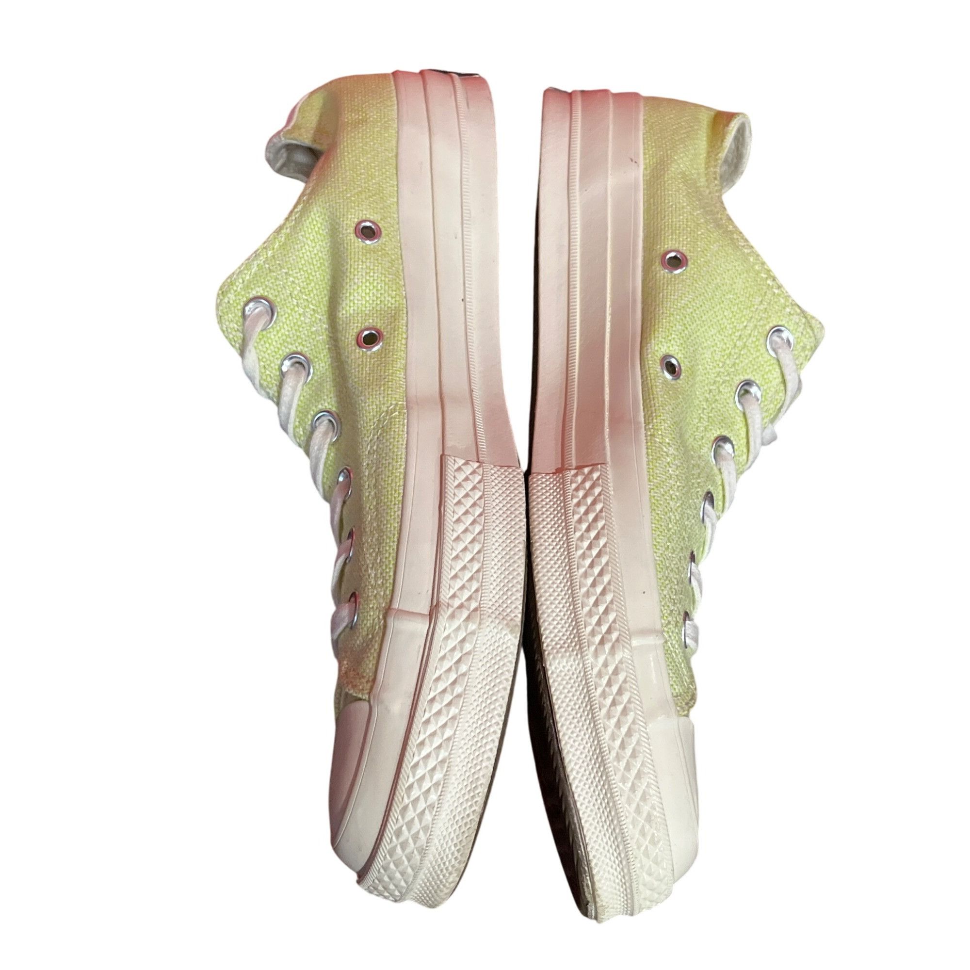 Converse Chuck Taylor Womens Sneakers Lemon Yellow Size 9.5 SKU 894 Size US 9.5 / IT 39.5 - 2 Thumbnail