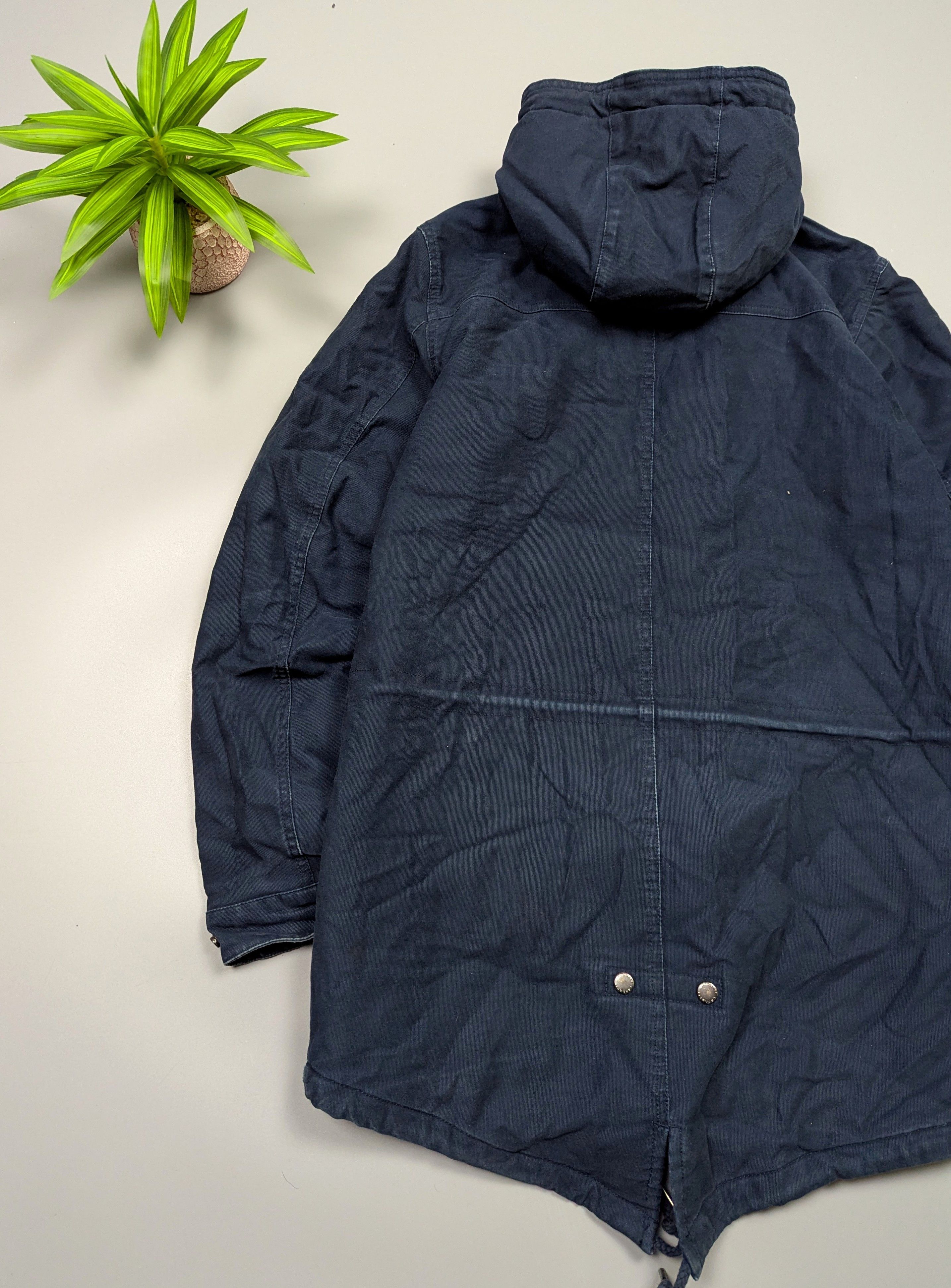 Carhartt Wip Carhartt WIP Dalsh VTG Men’s Canvas Parka Faded Jacket Size US M / EU 48-50 / 2 - 17 Thumbnail