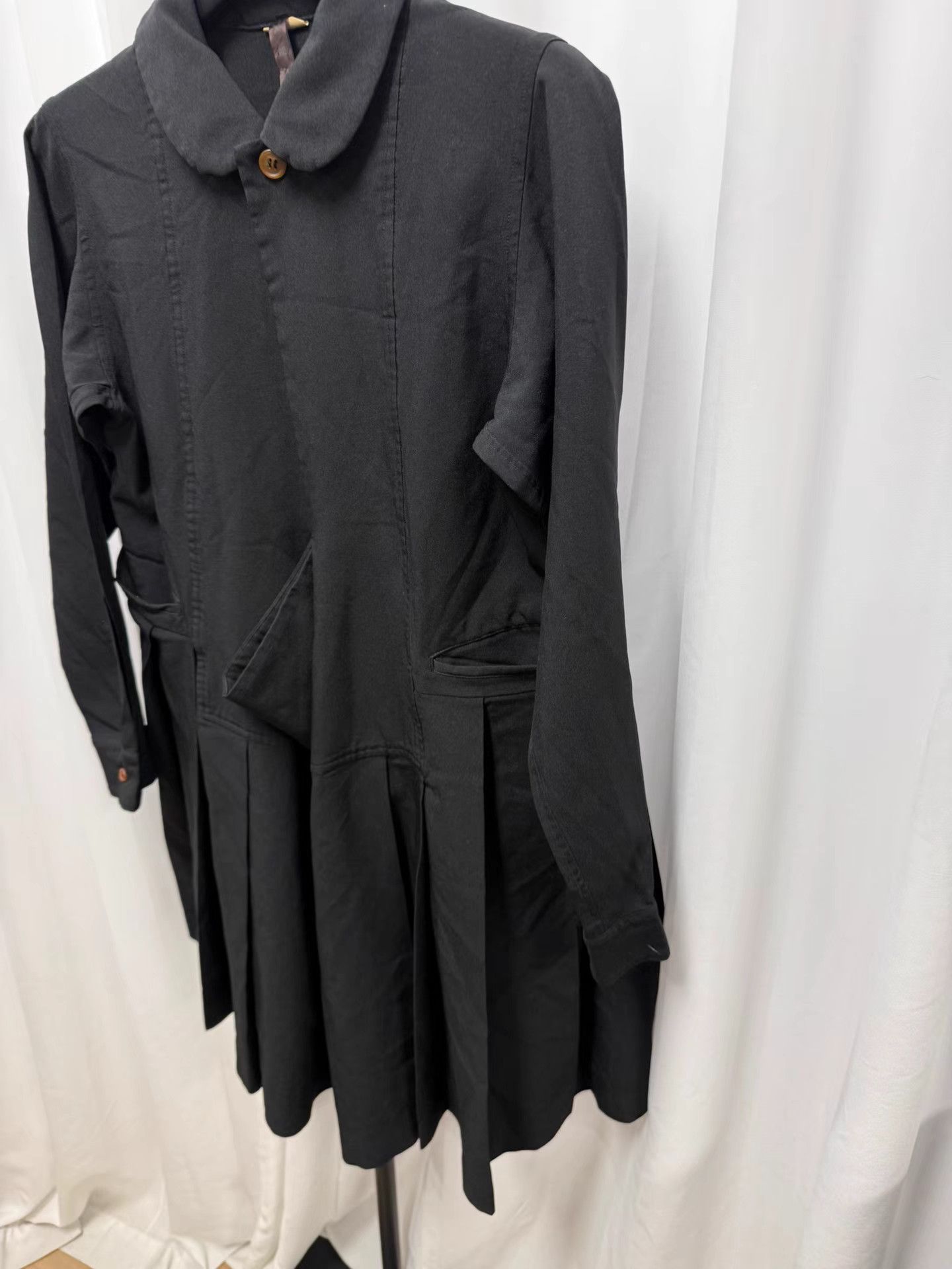 Comme des Garcons Comme des Garçons Peter Pan Collar Pleated Dress K20 Size XS / US 0-2 / IT 36-38 - 2 Thumbnail