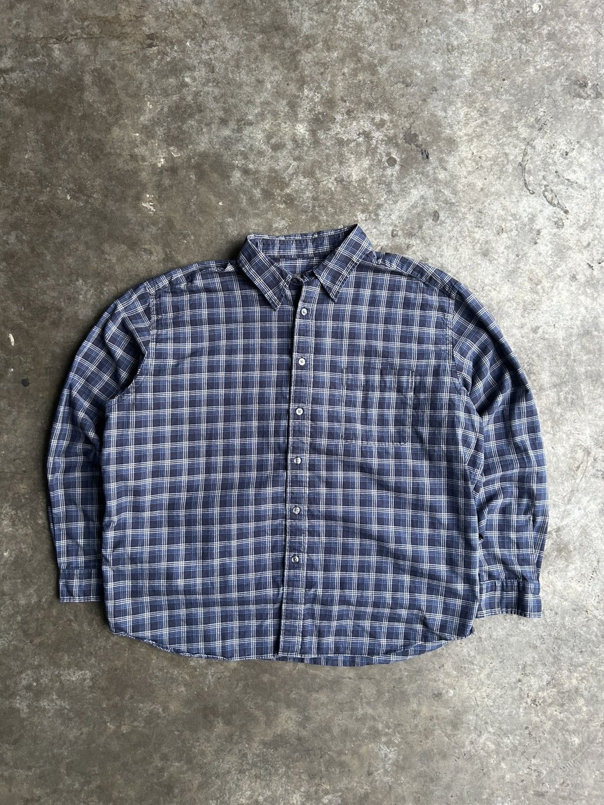 Eddie Bauer Vintage 90’s/Y2K Eddie Bauer Plaid Flannel Size US XL / EU 56 / 4 - 1 Thumbnail